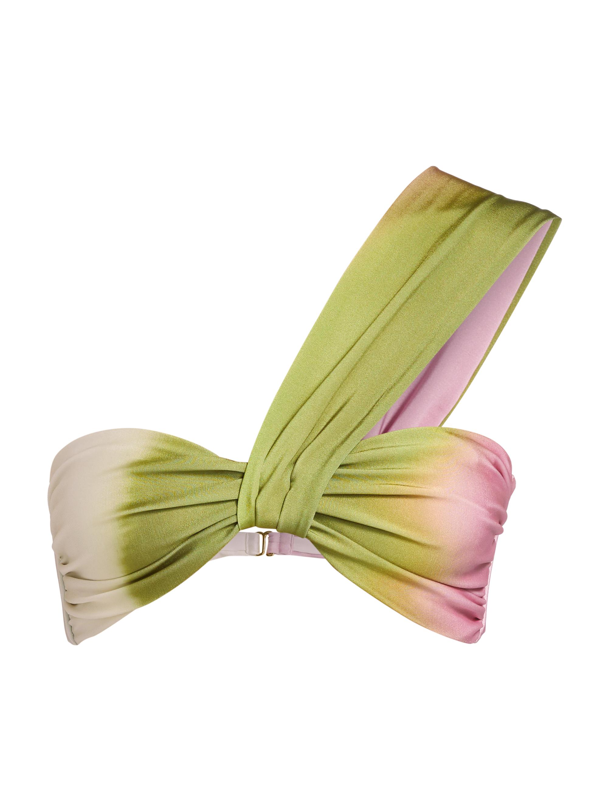 Baobab Women's Maple One-Shoulder Bikini Top - Blushing