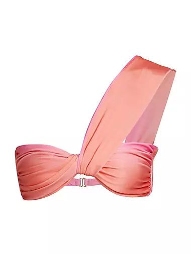 Maple One-Shoulder Bikini Top