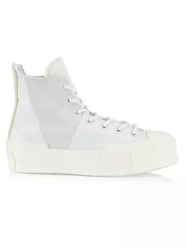 Chuck 70 Plus Canvas & Suede High-Top Sneakers