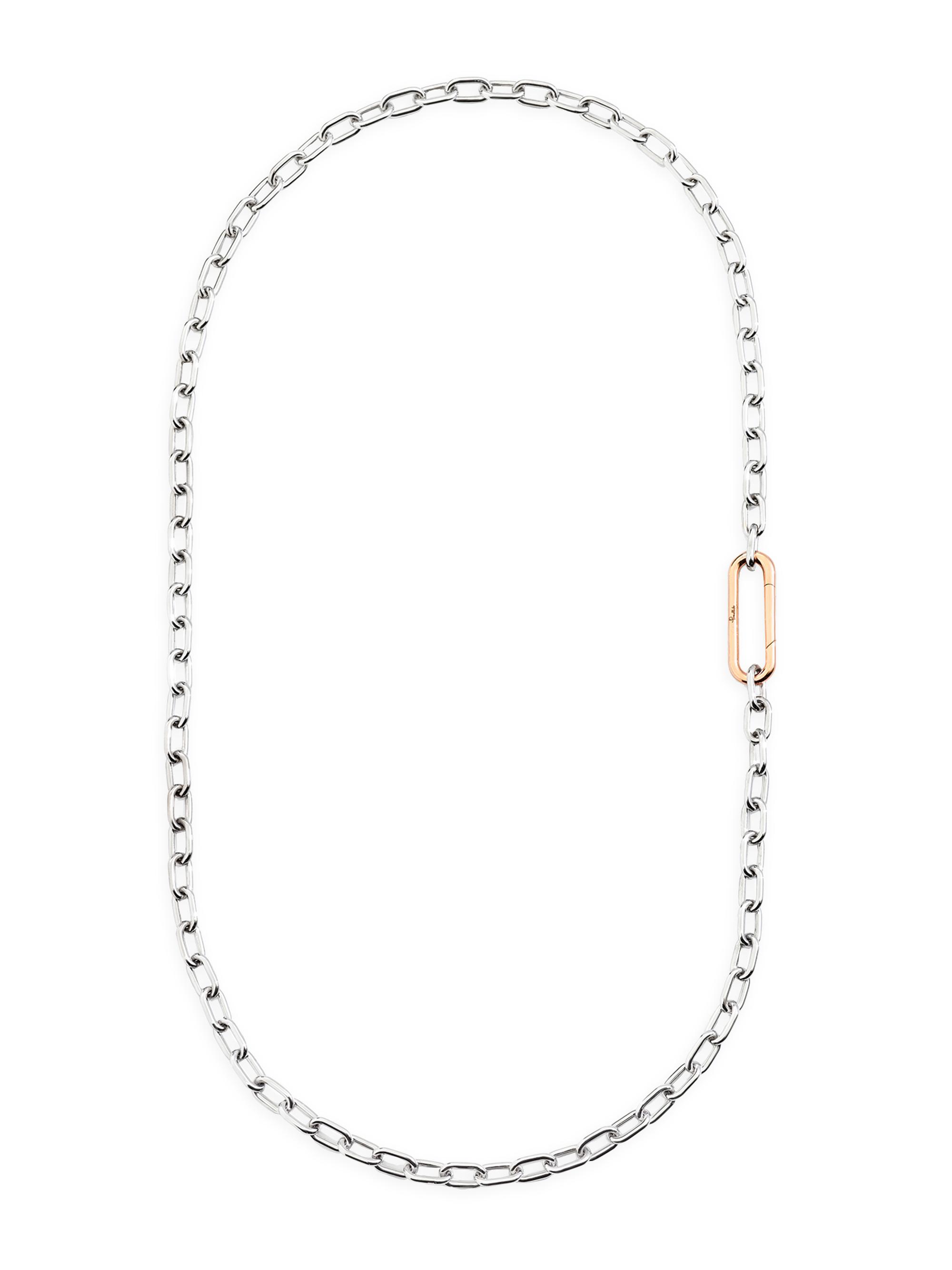 Pomellato Women's Iconica 18K Rose & White Gold Chain Necklace - White Gold