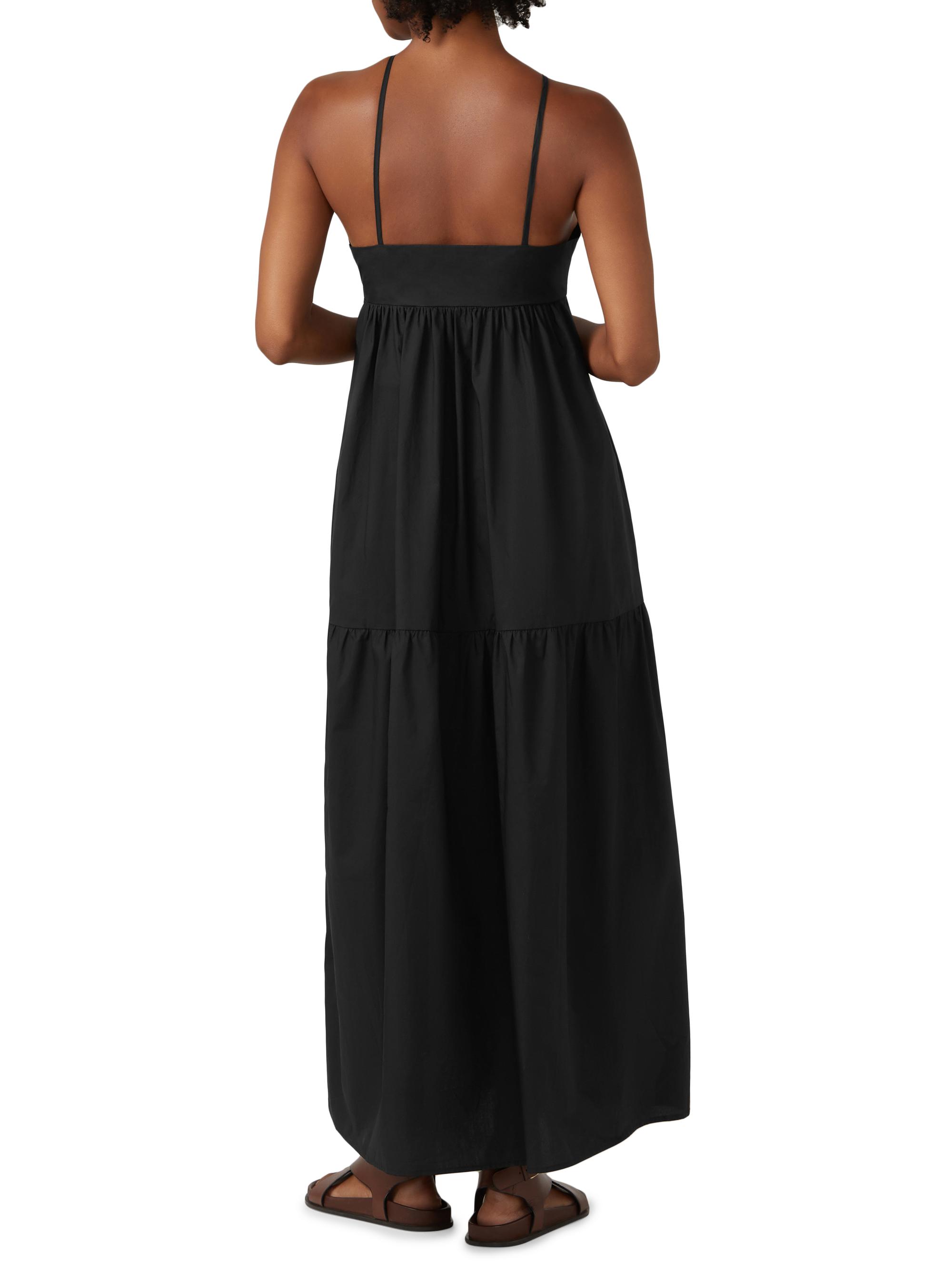 Bird & Knoll Hana Cross-Over Keyhole Maxi Dress | Saks Fifth Avenue