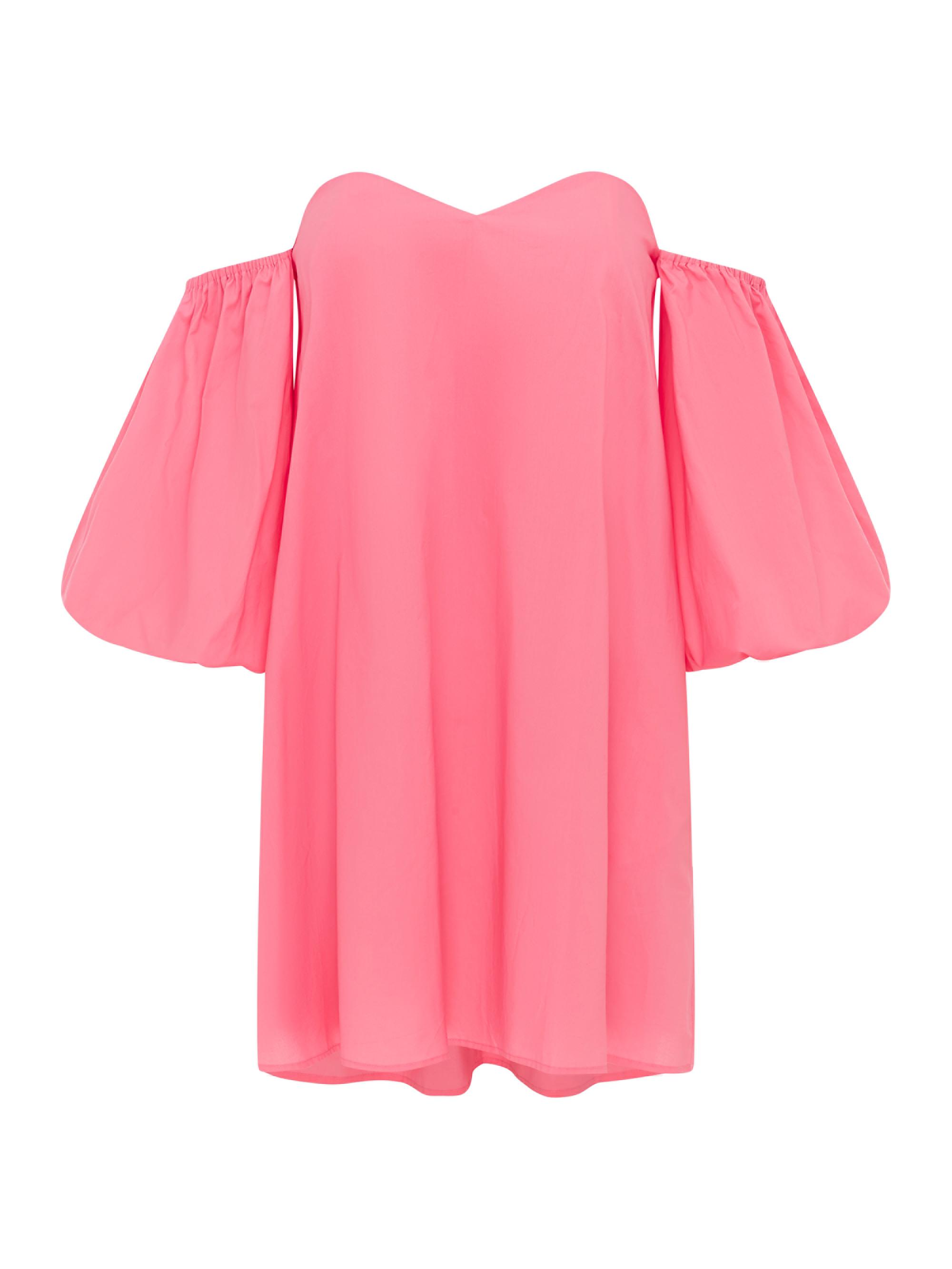 Bird & Knoll Women's Parker Off-The-Shoulder Minidress - Bubblegum