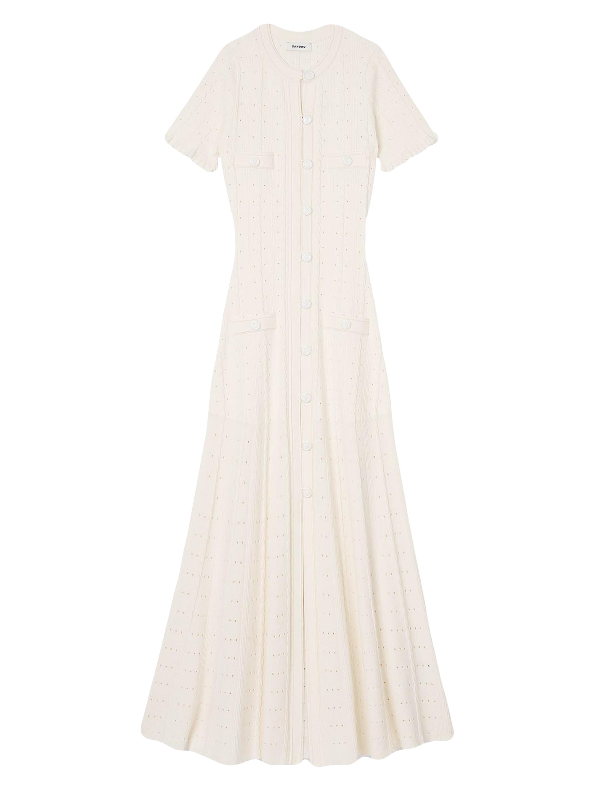 Sandro Women's Knit Midi Dress - Poppy