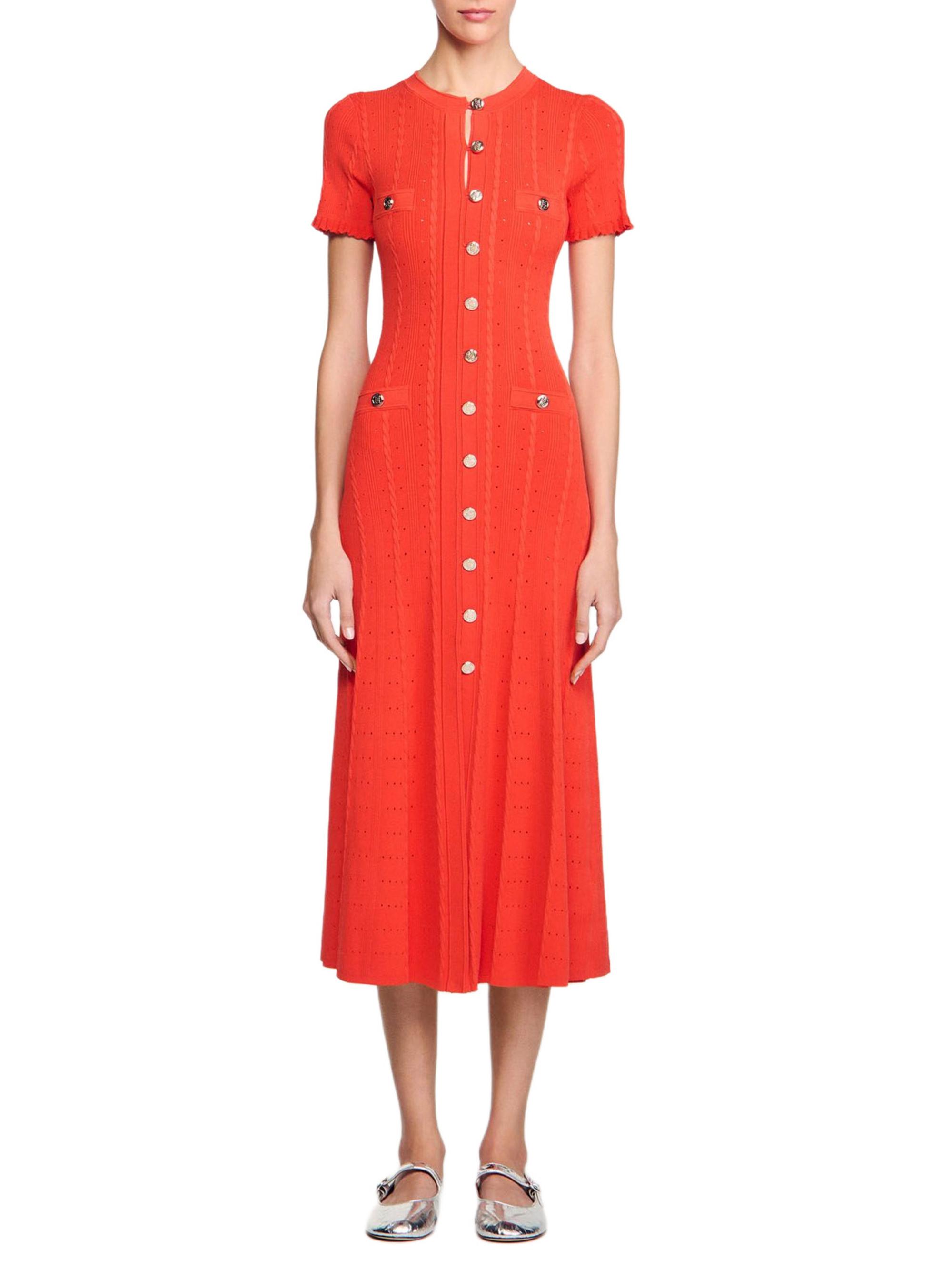 Sandro Knit Midi Dress | Saks Fifth Avenue
