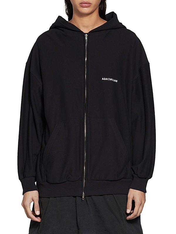 Shop Balenciaga Mirror Balenciaga Zip-up Hoodie Small Fit Shop Balenciaga Mirror Balenciaga Zip-up Hoodie Small Fit