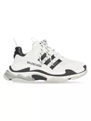 Balenciaga Women's Balenciaga / Adidas Triple S Sneaker - White - Size 5