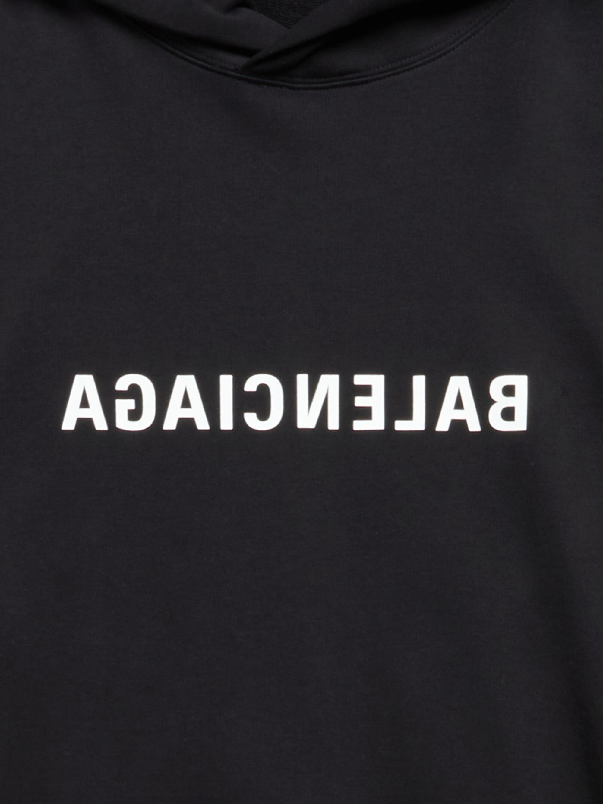 トップス BALENCIAGA mirror logo hoodie Balenciaga Mirror Balenciaga Hoodie Oversized | Neiman Marcus