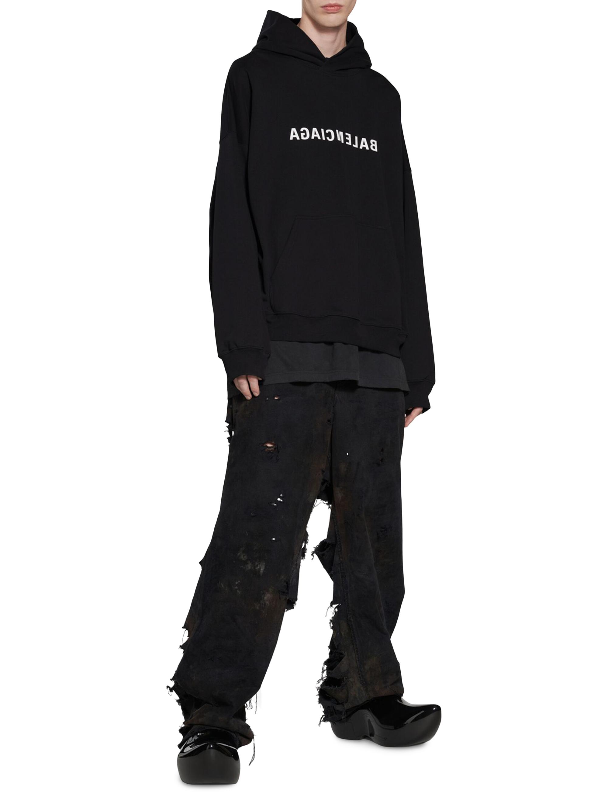 Balenciaga Mirror Balenciaga Hoodie Oversized | Saks Fifth Avenue