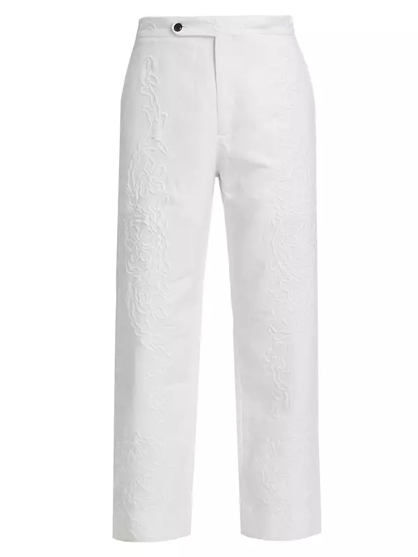 Village Garden Embroidered Trousers