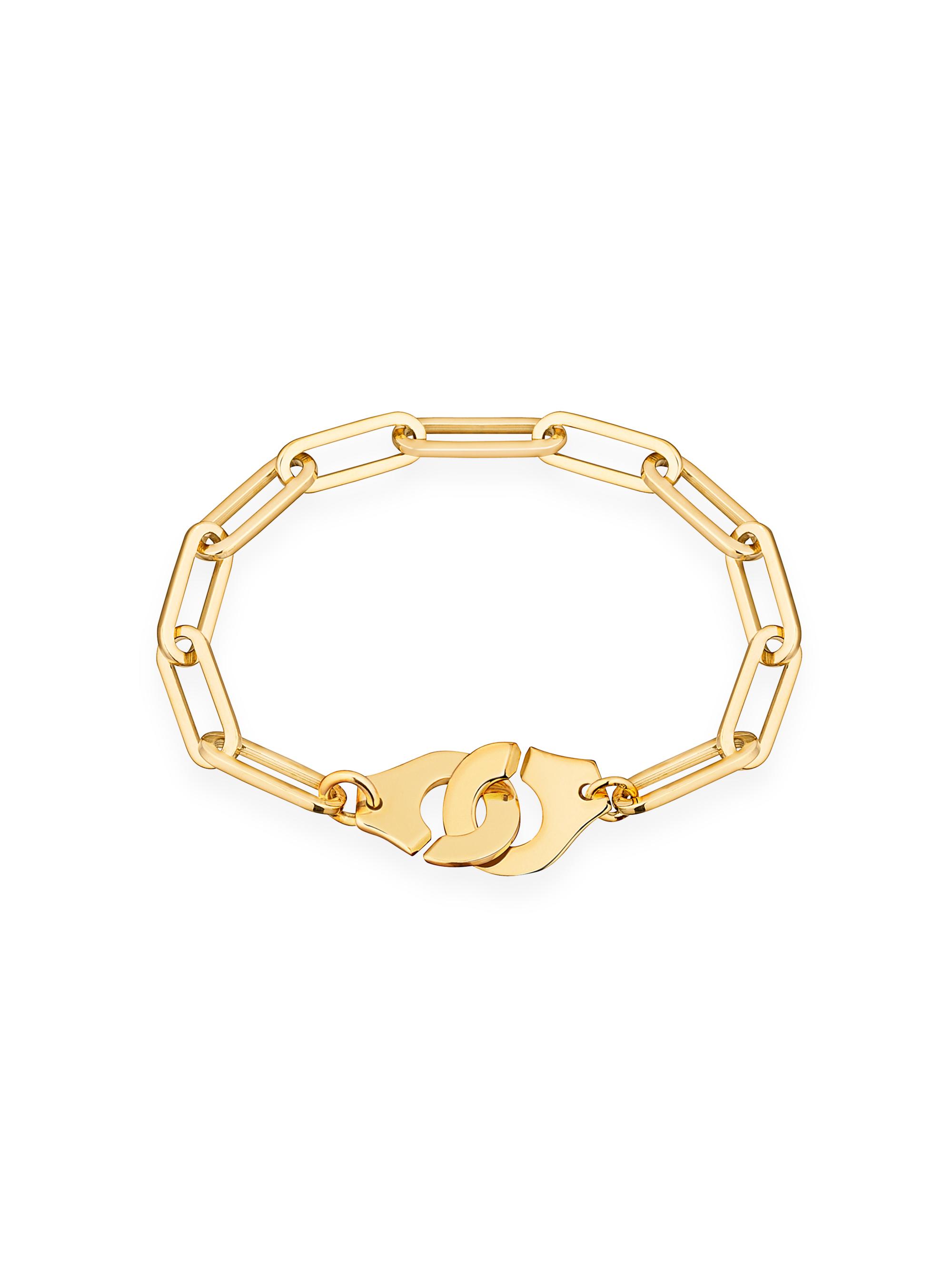 Dinh Van Women's Menottes R15 18K Yellow Gold Handcuff Bracelet