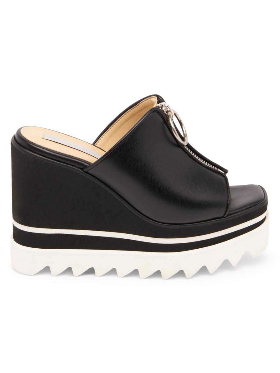 直営店‐Stella McCartney‐ SALE♪ SNEAKELYSE サンダル Stella McCartney Sneakelyse Semi-Shine 120MM Wedge Mules