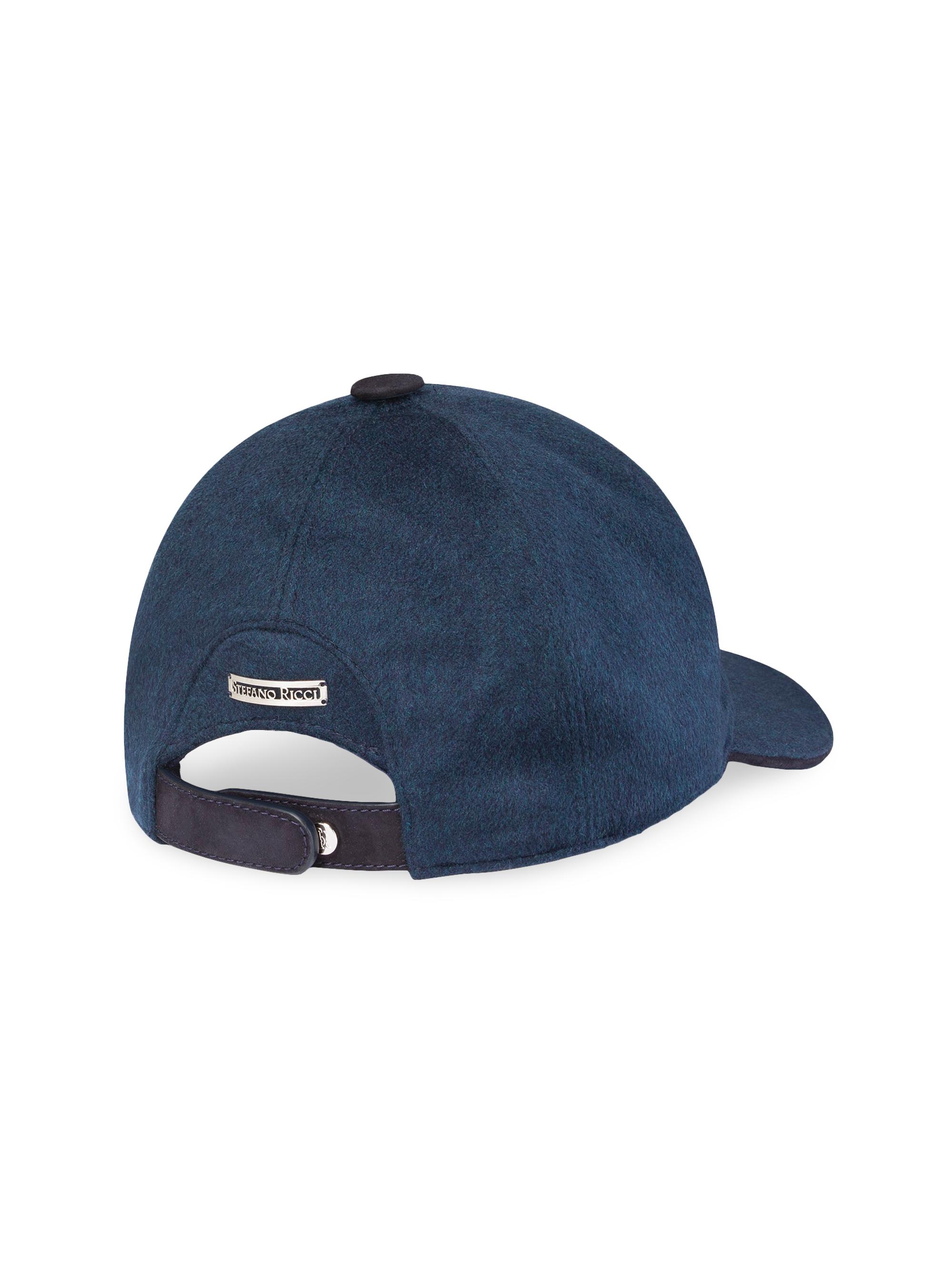 Casquette Baseball Luxe STEFANO RICCI - Cuir Noir, Taille US XL, Neuve Avec étiquettes