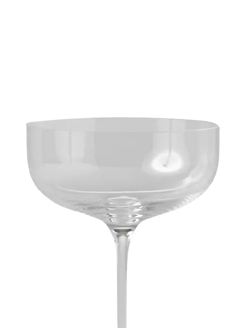 Colored Coupe Cocktail Glasses Set of 4 Lav