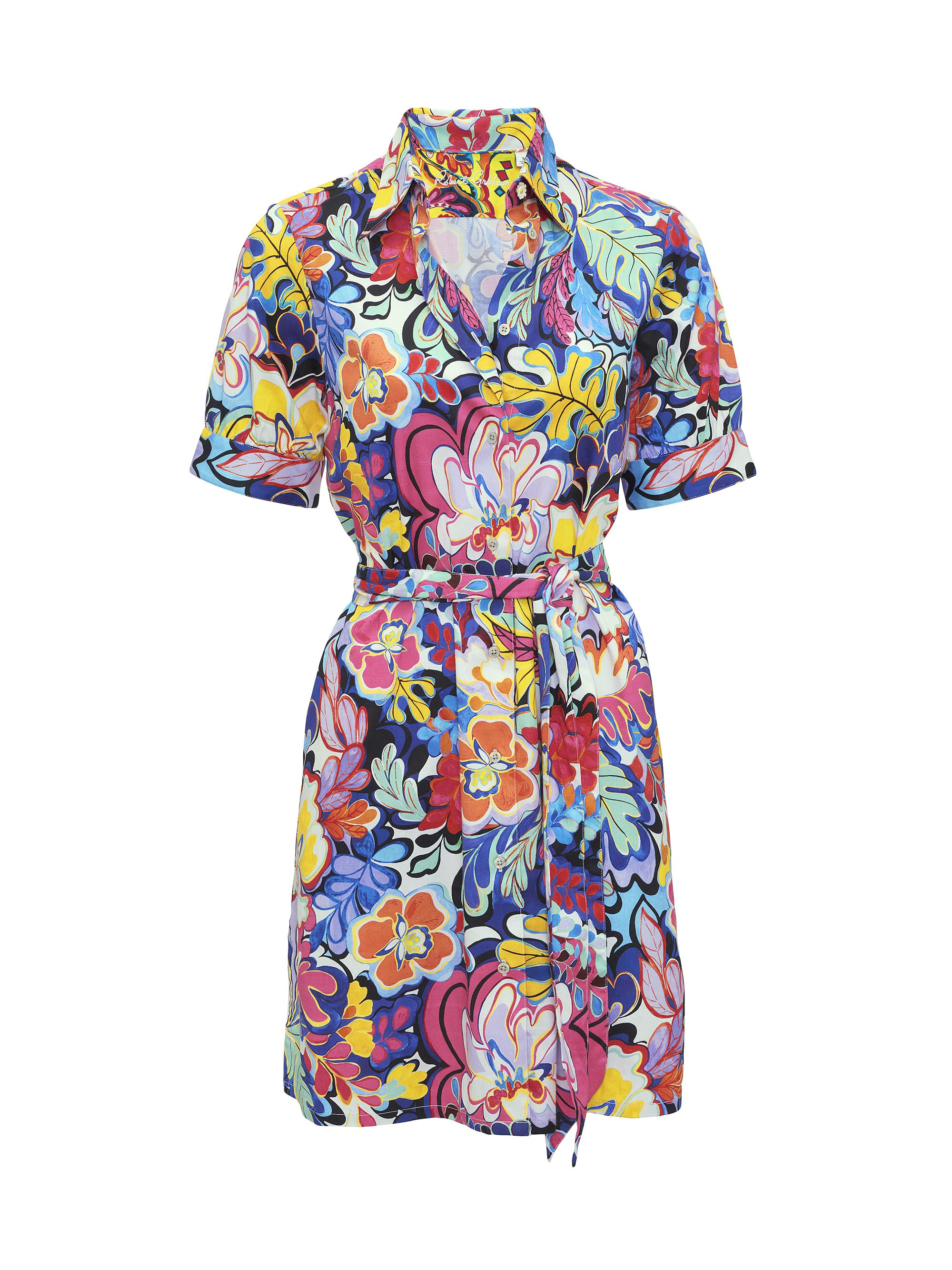 Robert Graham Women's Carolina Printed Mini Shirtdress