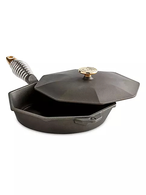 Finex 8 Cast Iron Skillet with Lid