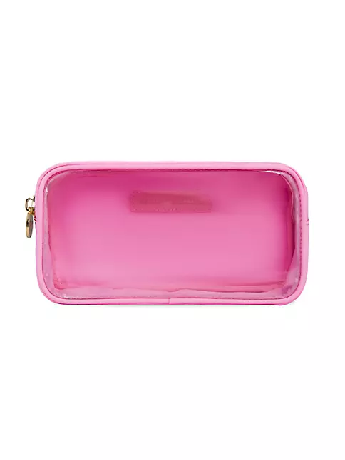 Stoney Clover Lane Kid's Small Bright Clear Pouch - Pink