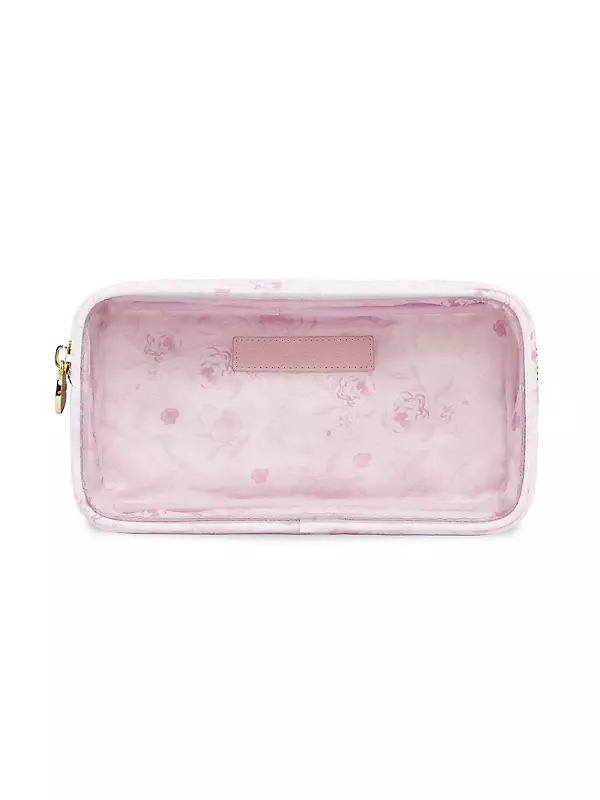 Shop Stoney Clover Lane Small Floral Clear Pouch