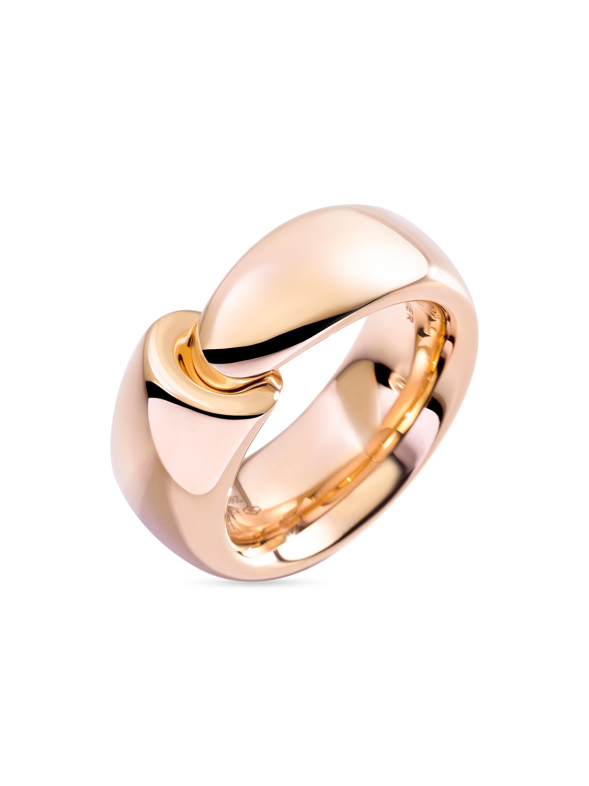 Vhernier Women's Calla The One 18K Rose Gold Ring - Rose Gold