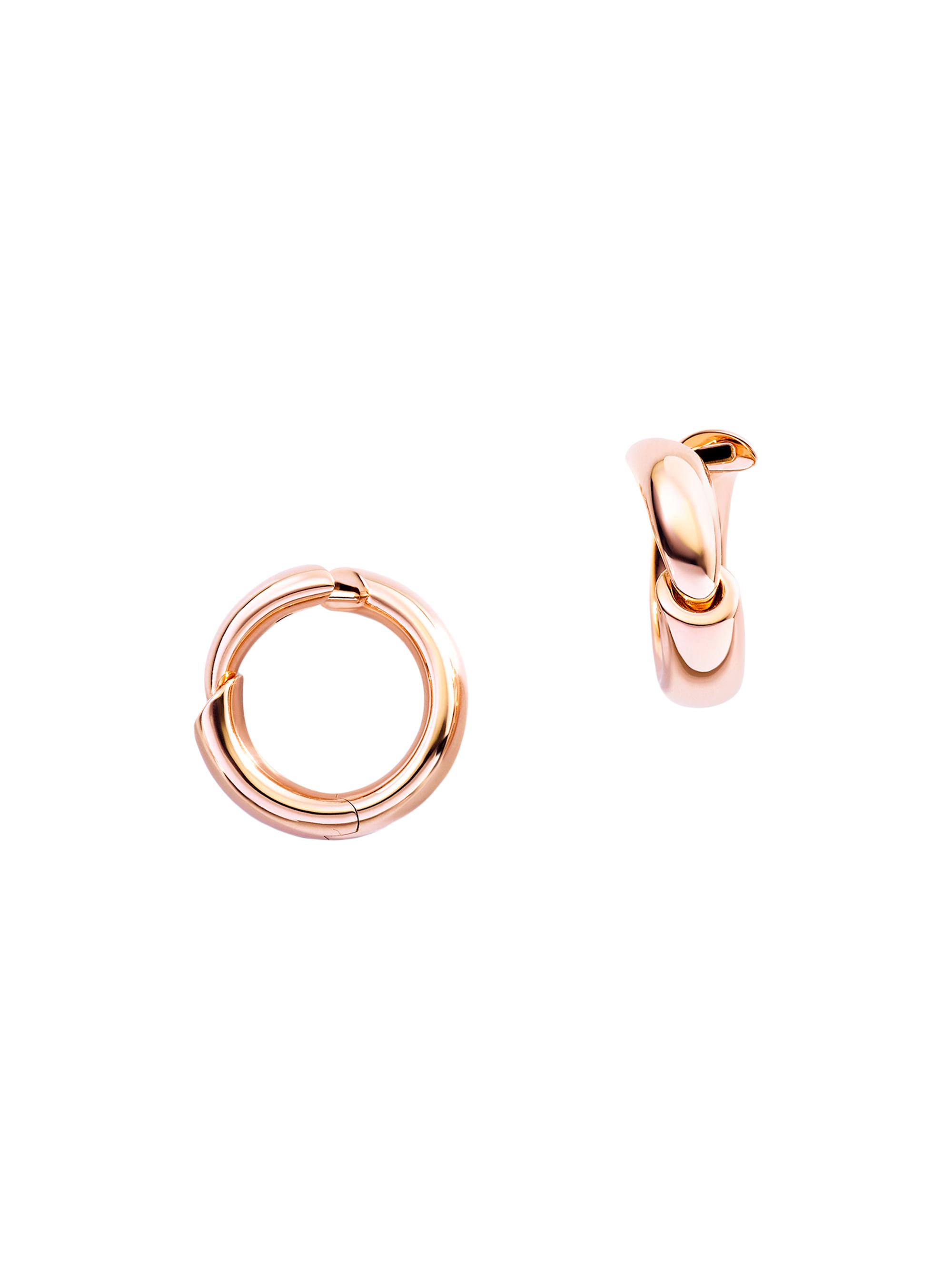 Vhernier Women's Calla The One  18K Rose Gold Hoop Earrings - Rose Gold