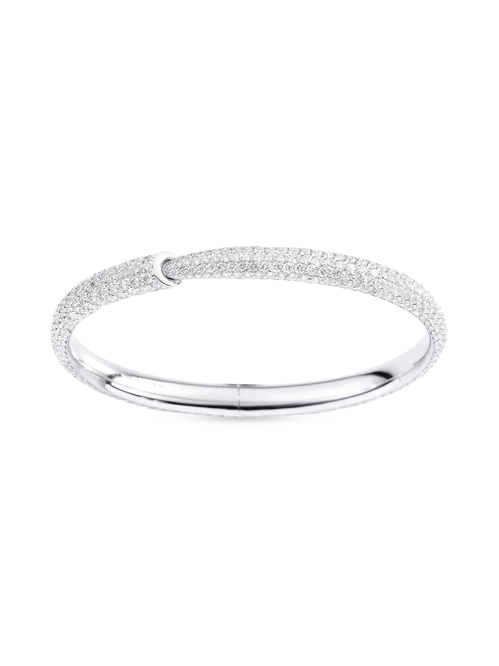 Vhernier Women's Calla The One  18K White Gold & 7.60 TCW Diamond Bracelet - White Gold
