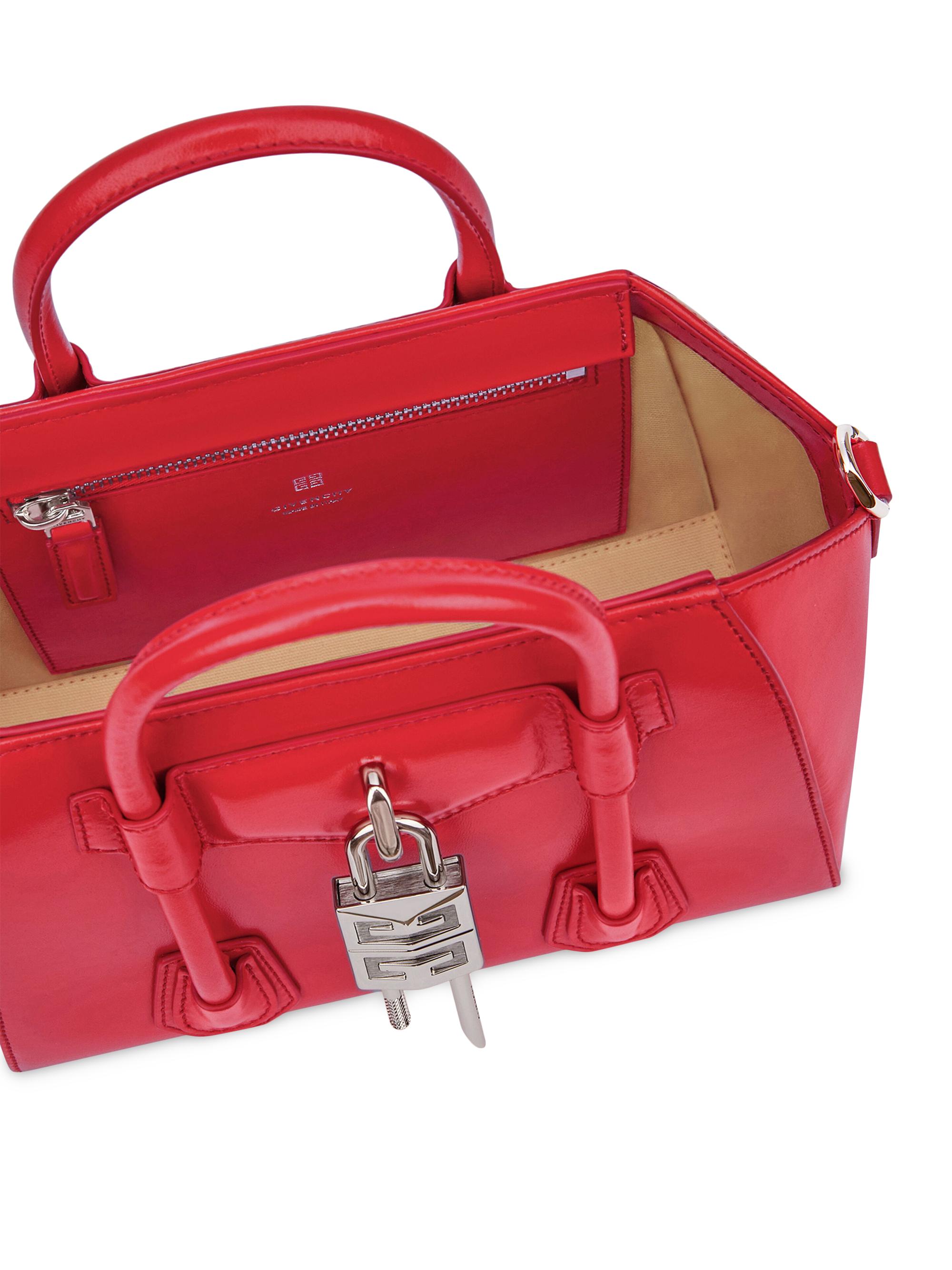 Givenchy Mini Antigona Lock Bag in Box Leather | Saks Fifth Avenue