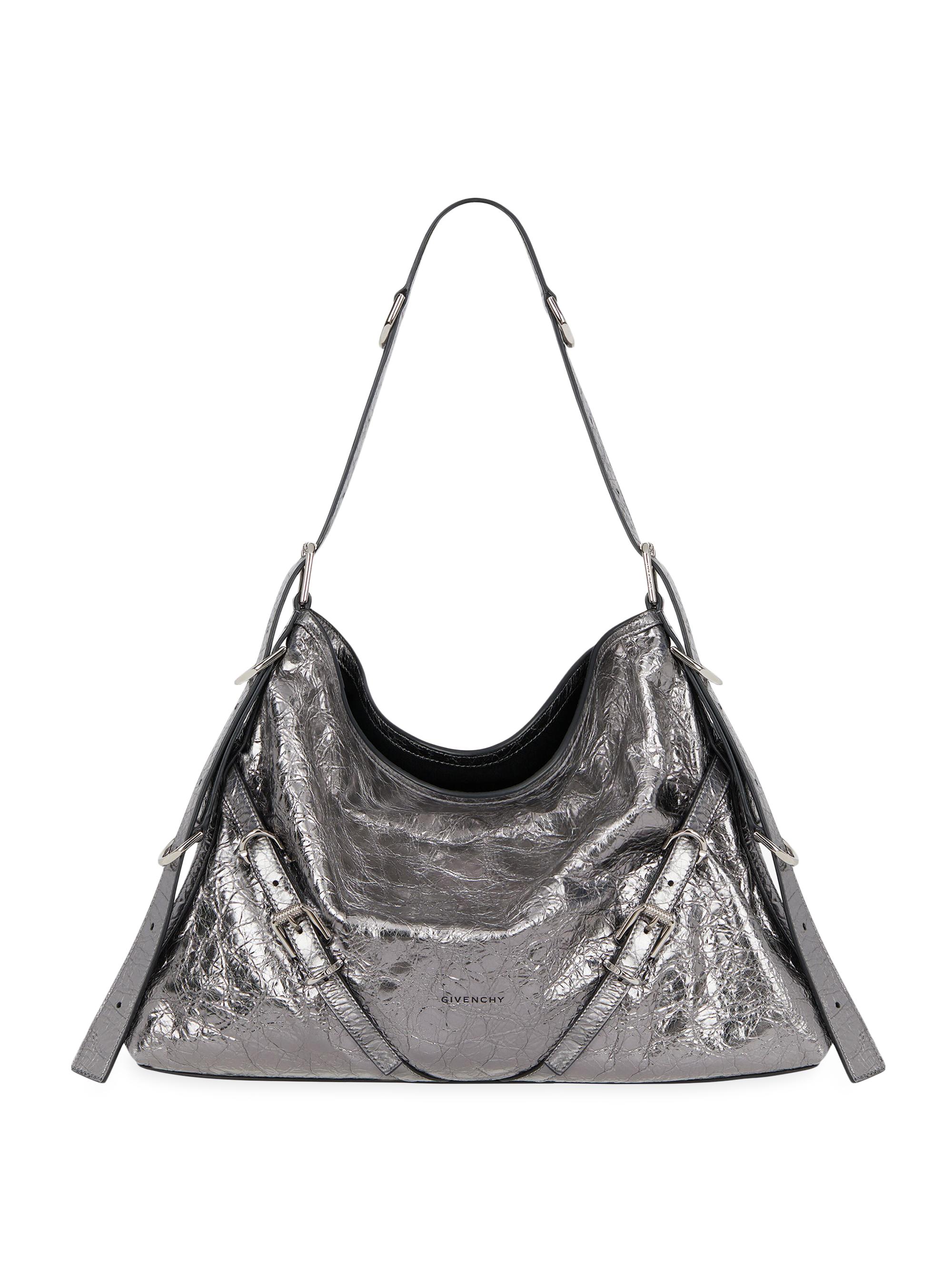 【最終価格】 GIVENCHY MMW 99% Givenchy Medium Voyou Bag in Laminated Leather | Saks Fifth Avenue