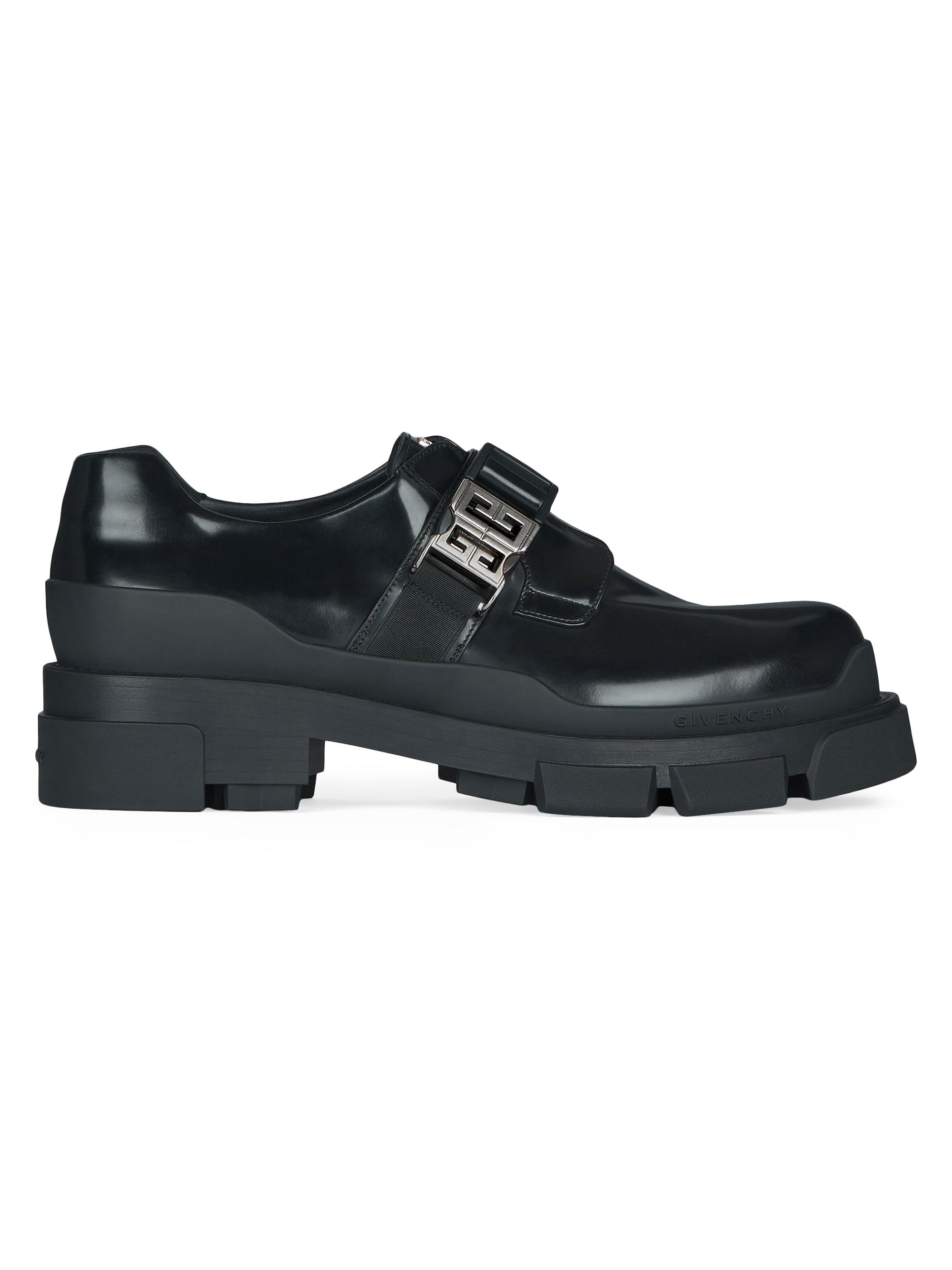 Givenchy Men's Terra Derbies In Leather - Black