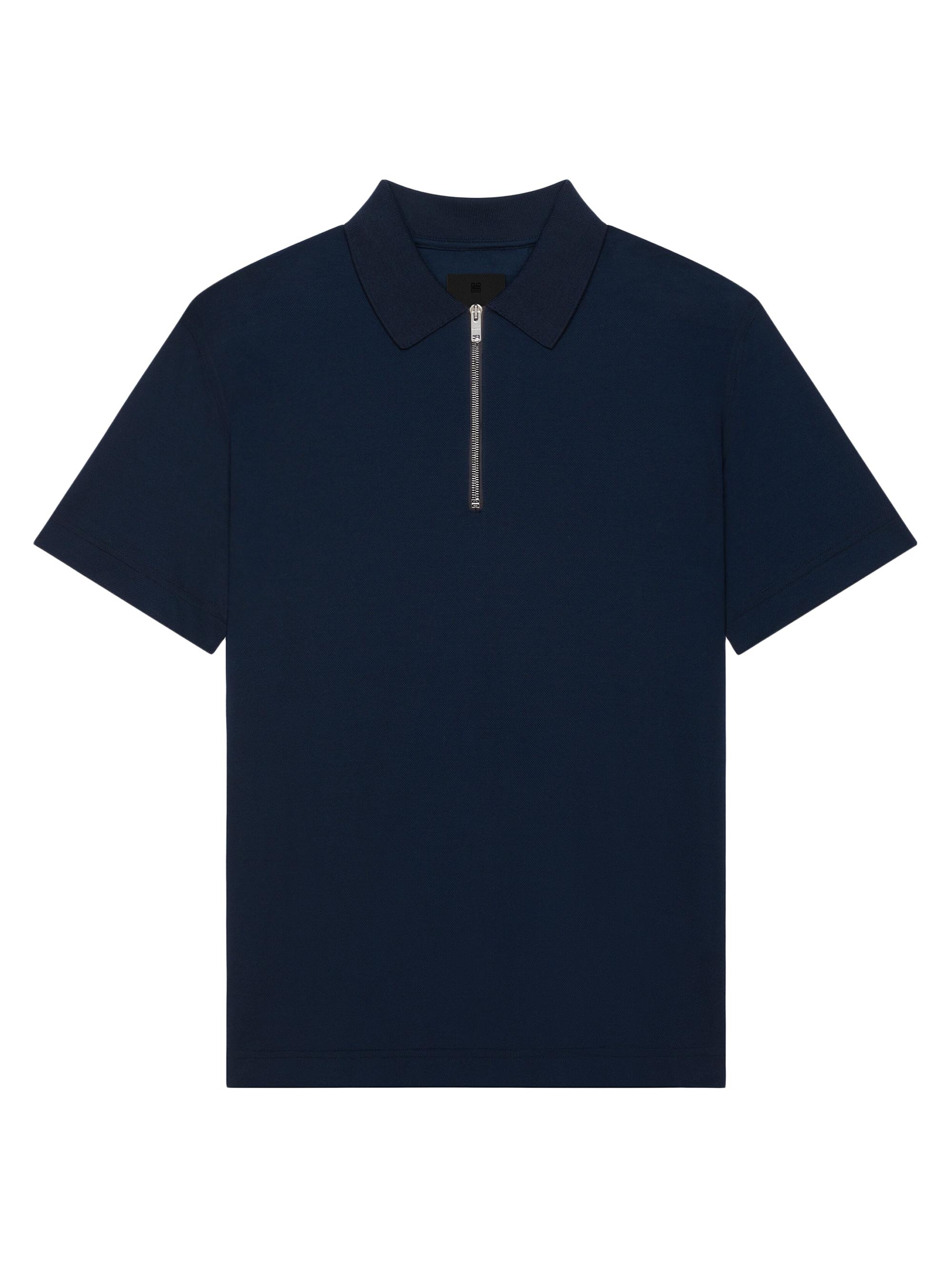 Givenchy Zippered Polo Shirt in Cotton | Saks Fifth Avenue