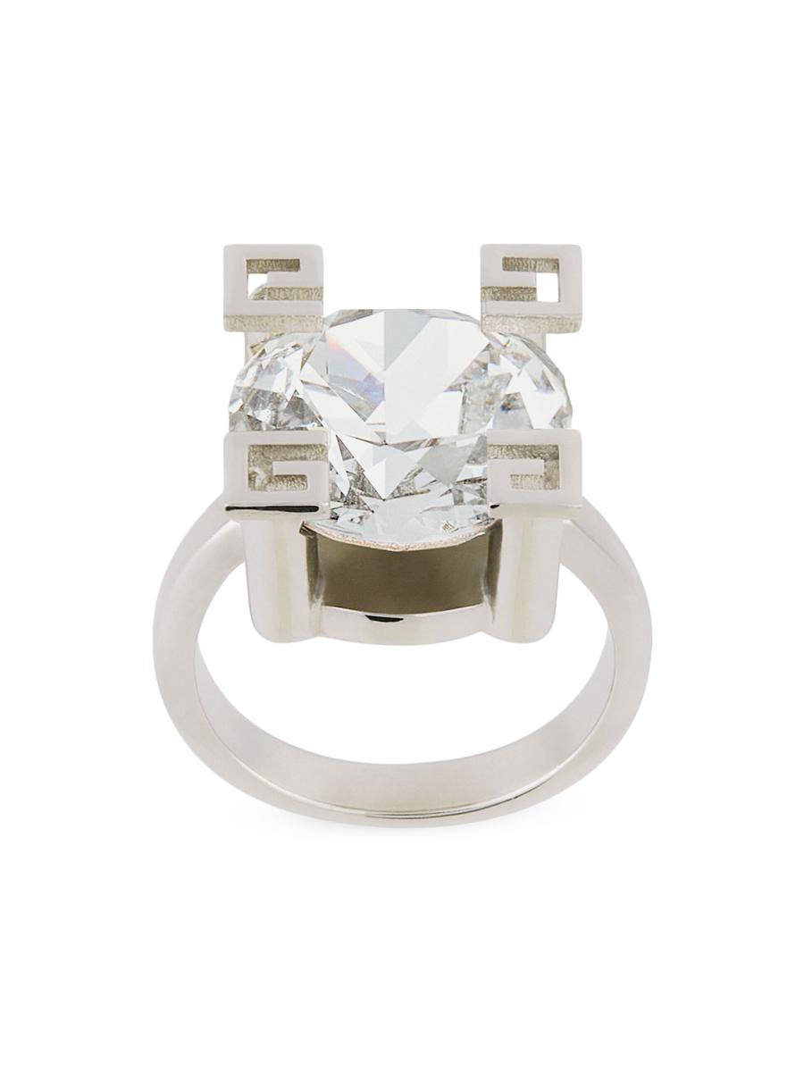 Givenchy 4G Claw Ring with Crystals | Saks Fifth Avenue