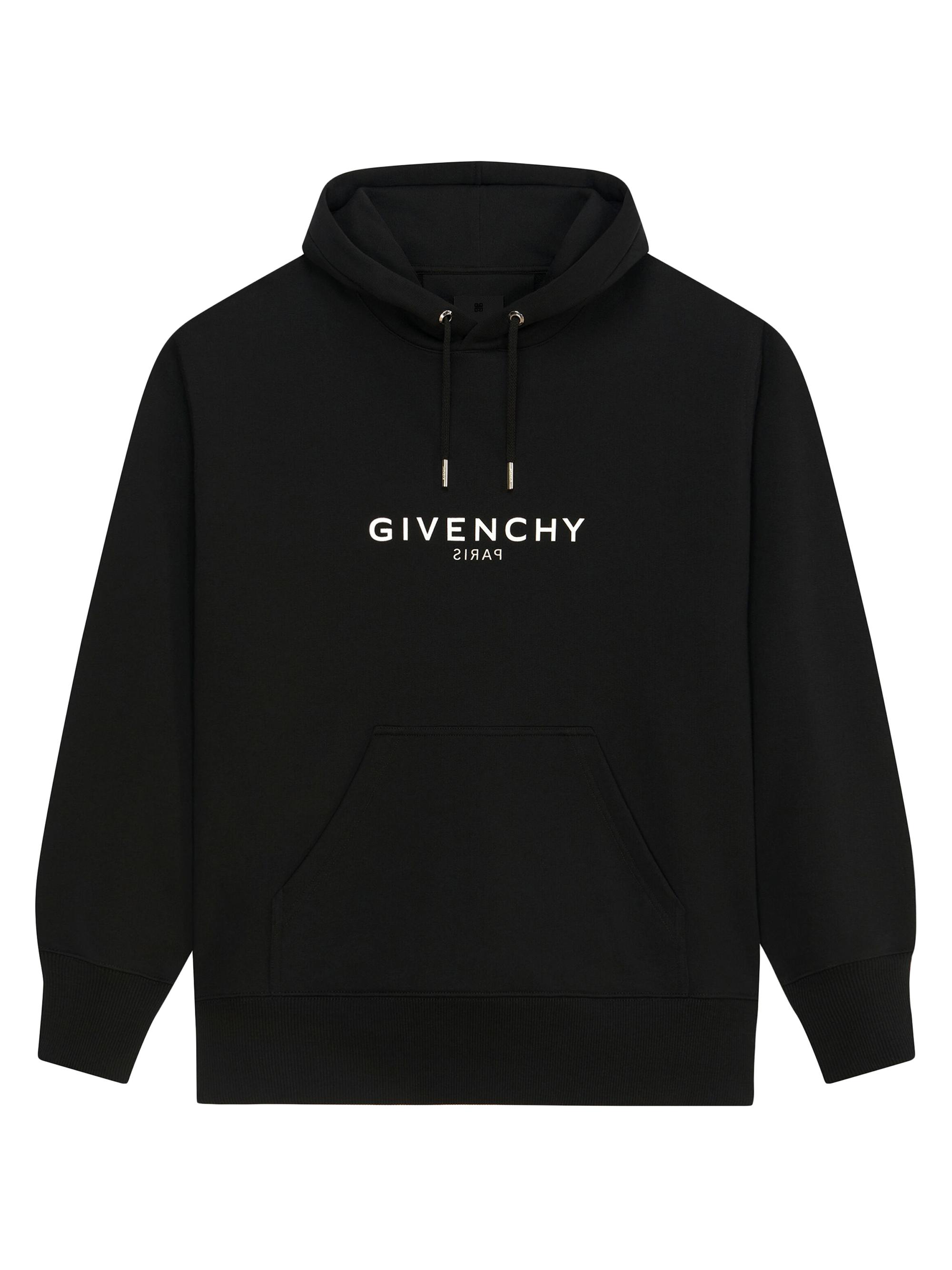 Givenchy logo-print hooded jacket - Blue