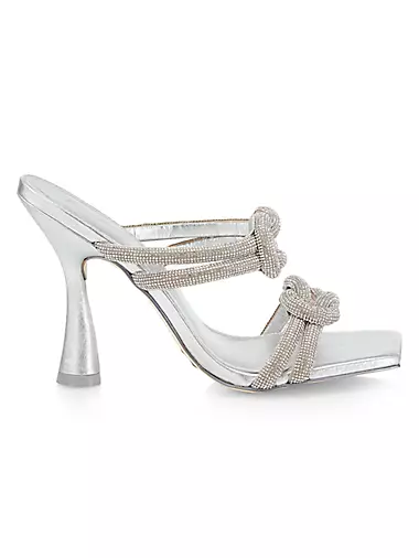 Raine 110MM Knotted Crystal Sandals