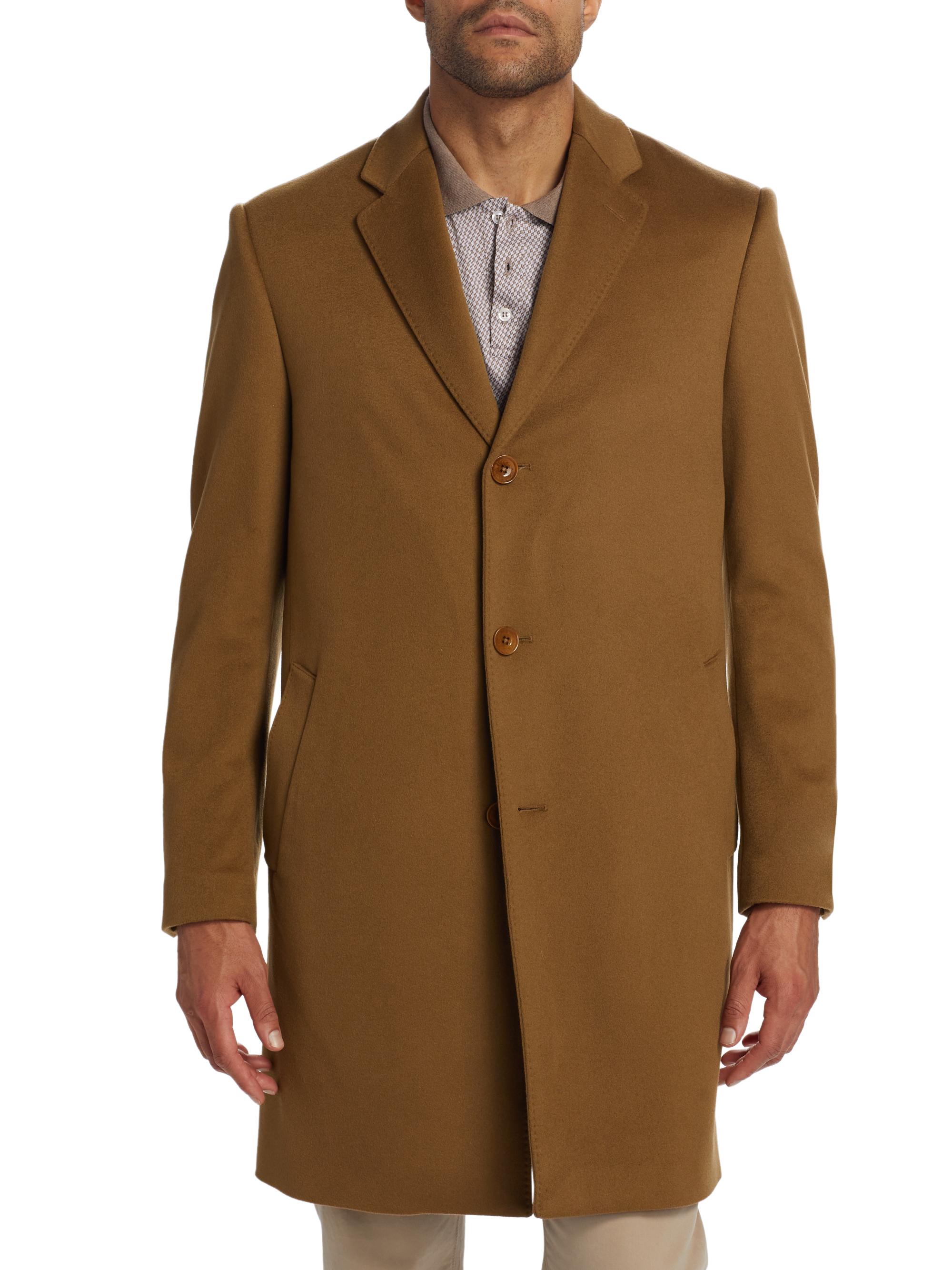 Saks Fifth Avenue COLLECTION Classic Cashmere Topcoat | Saks Fifth