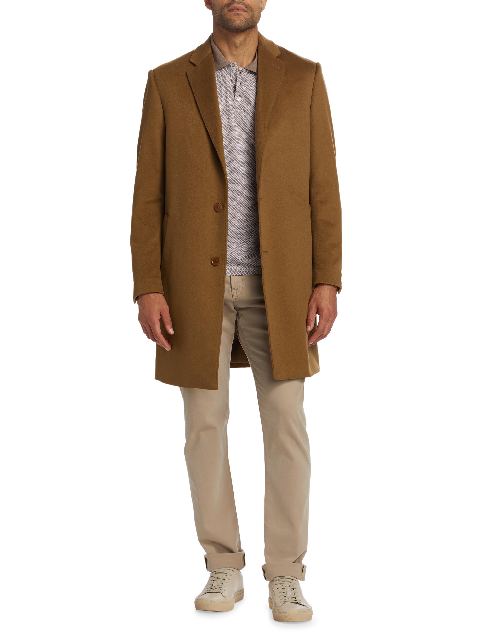 Saks Fifth Avenue COLLECTION Classic Cashmere Topcoat | Saks Fifth