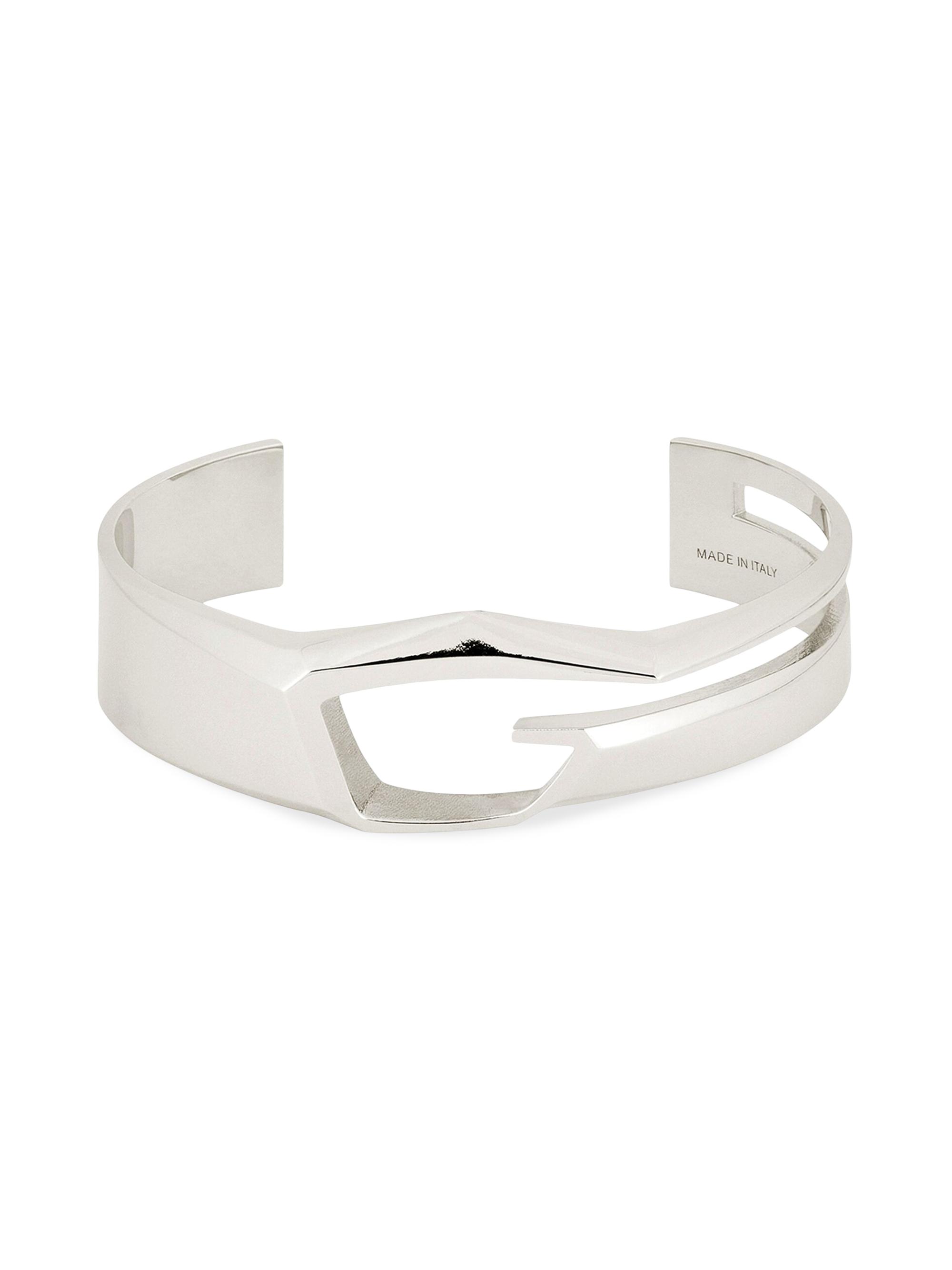 Givenchy Men's Giv Cut Bracelet in Metal - Silvery
