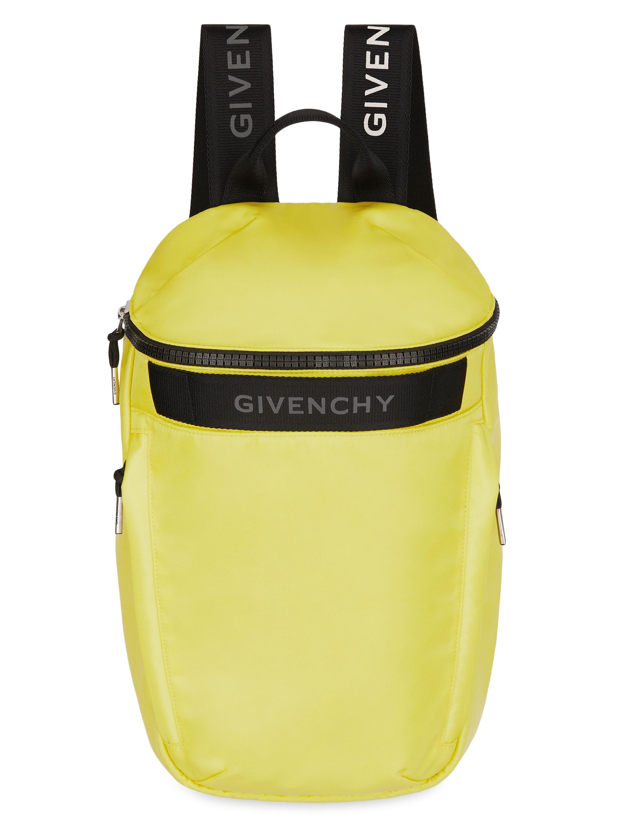 Givenchy Men's G-Trek Backpack in Nylon - Yellow