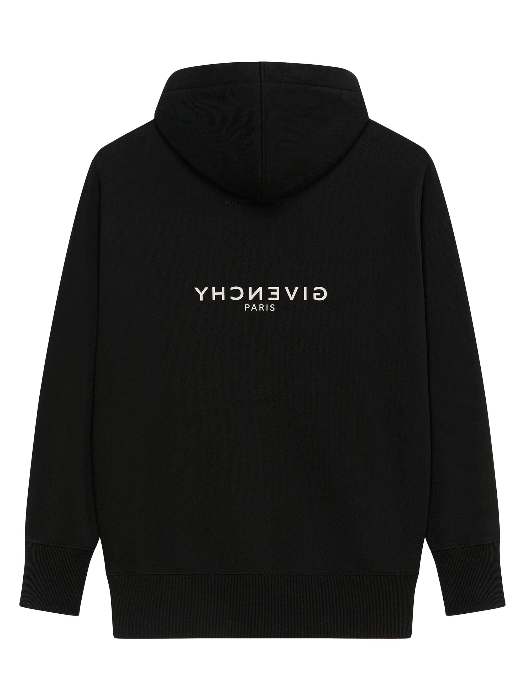GIVENCHY PARIS 黒 Givenchy Hoodie in Reverse Fleece | Saks Fifth Avenue