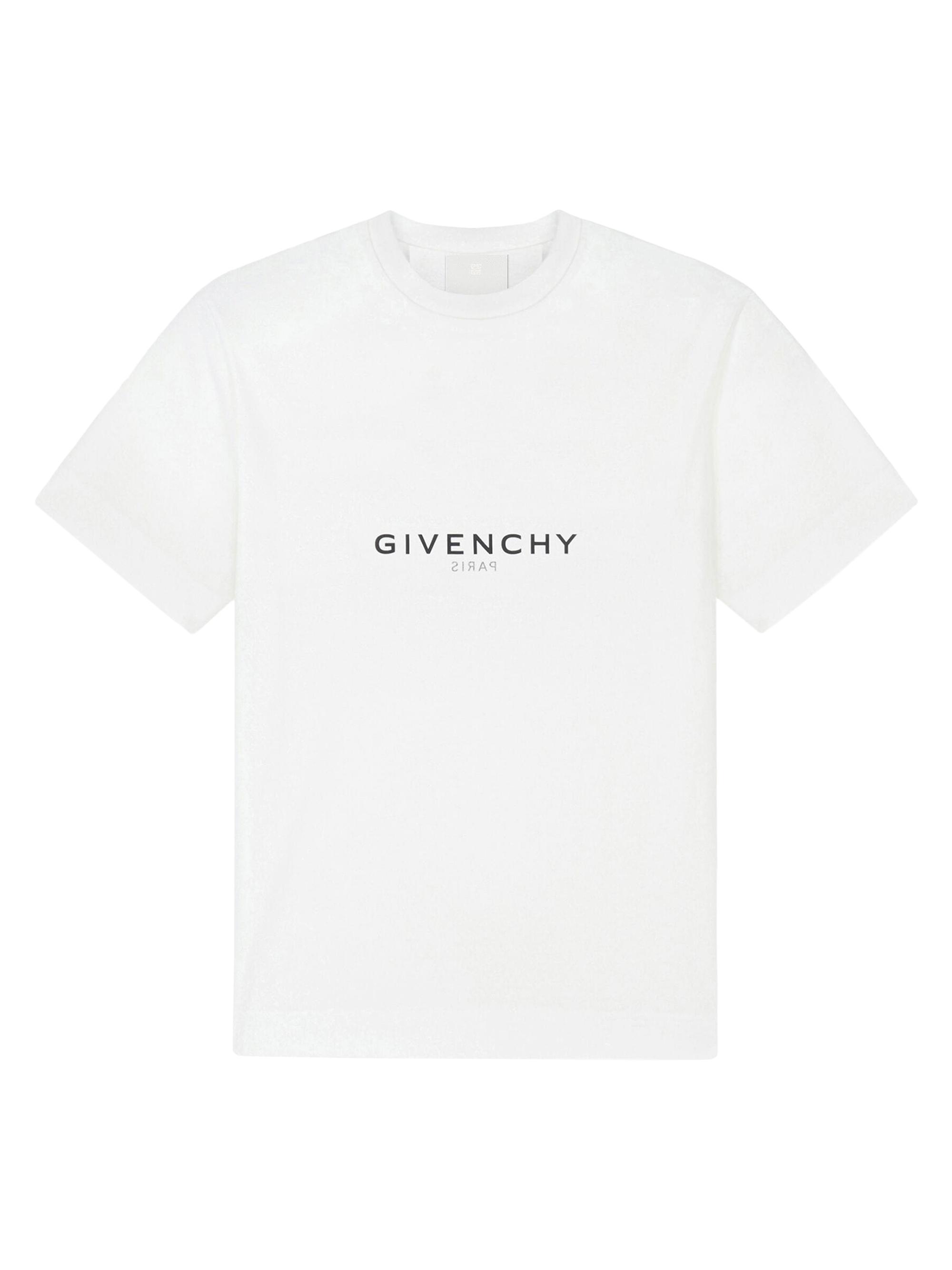 Givenchy Men's Reverse Oversized T-Shirt - White