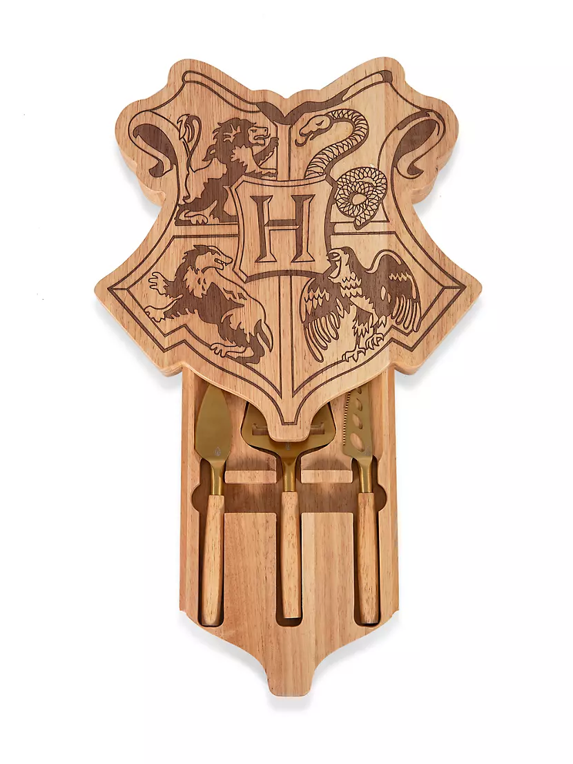 Crossbody Bag - Hogwarts Crest (Black & Gold)