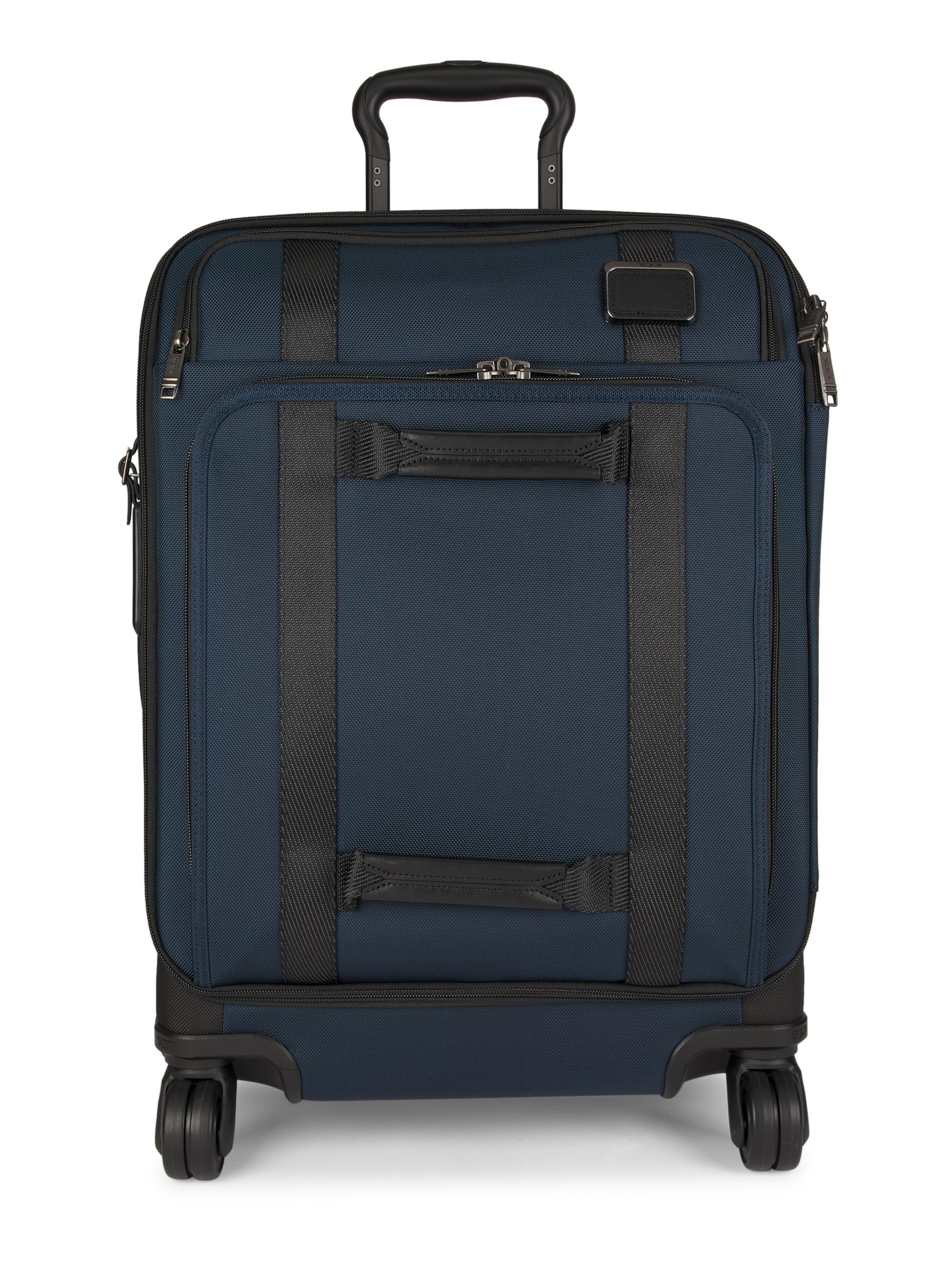 TUMI Men's Merge Continental Spinner Suitcase - Navy Black