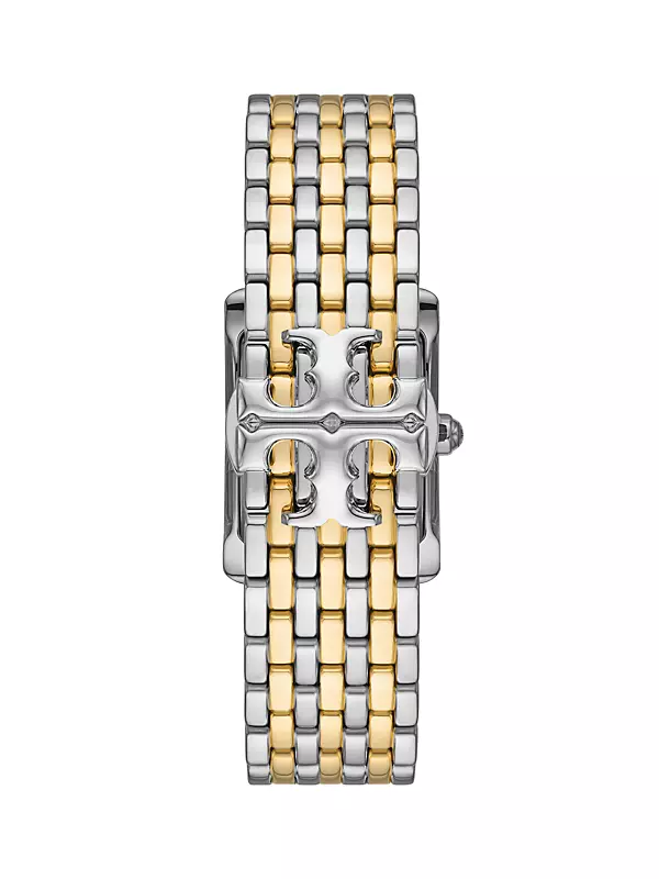 Mini Eleanor Watch, Gold-Tone Stainless Steel: Women's Designer Strap  Watches