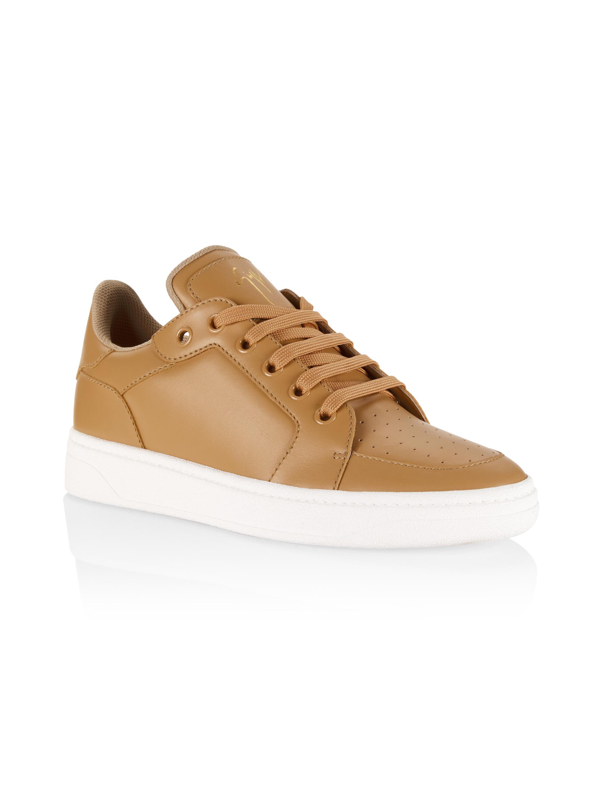 Giuseppe Zanotti Low-Top Leather Sneakers | Saks Fifth Avenue