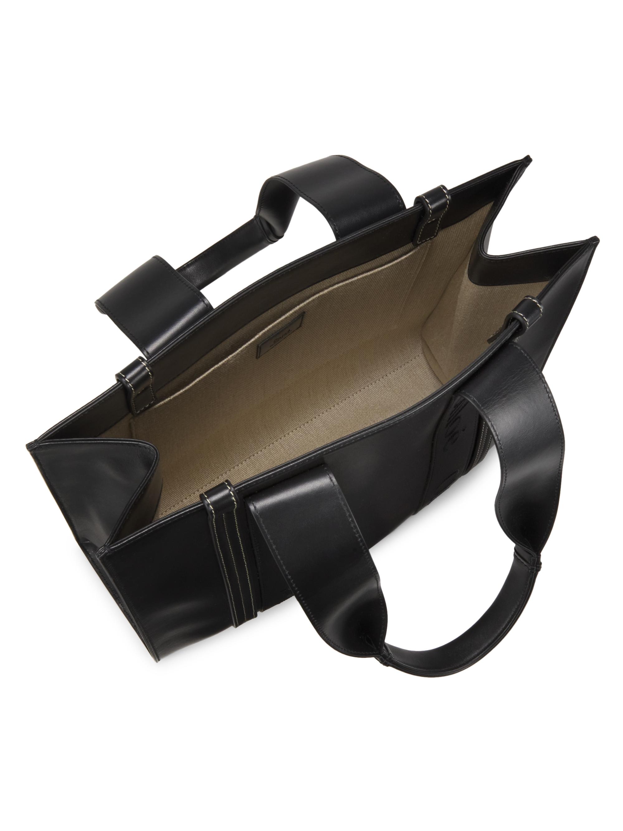 Chloé Medium Woody Leather Tote Bag | Saks Fifth Avenue