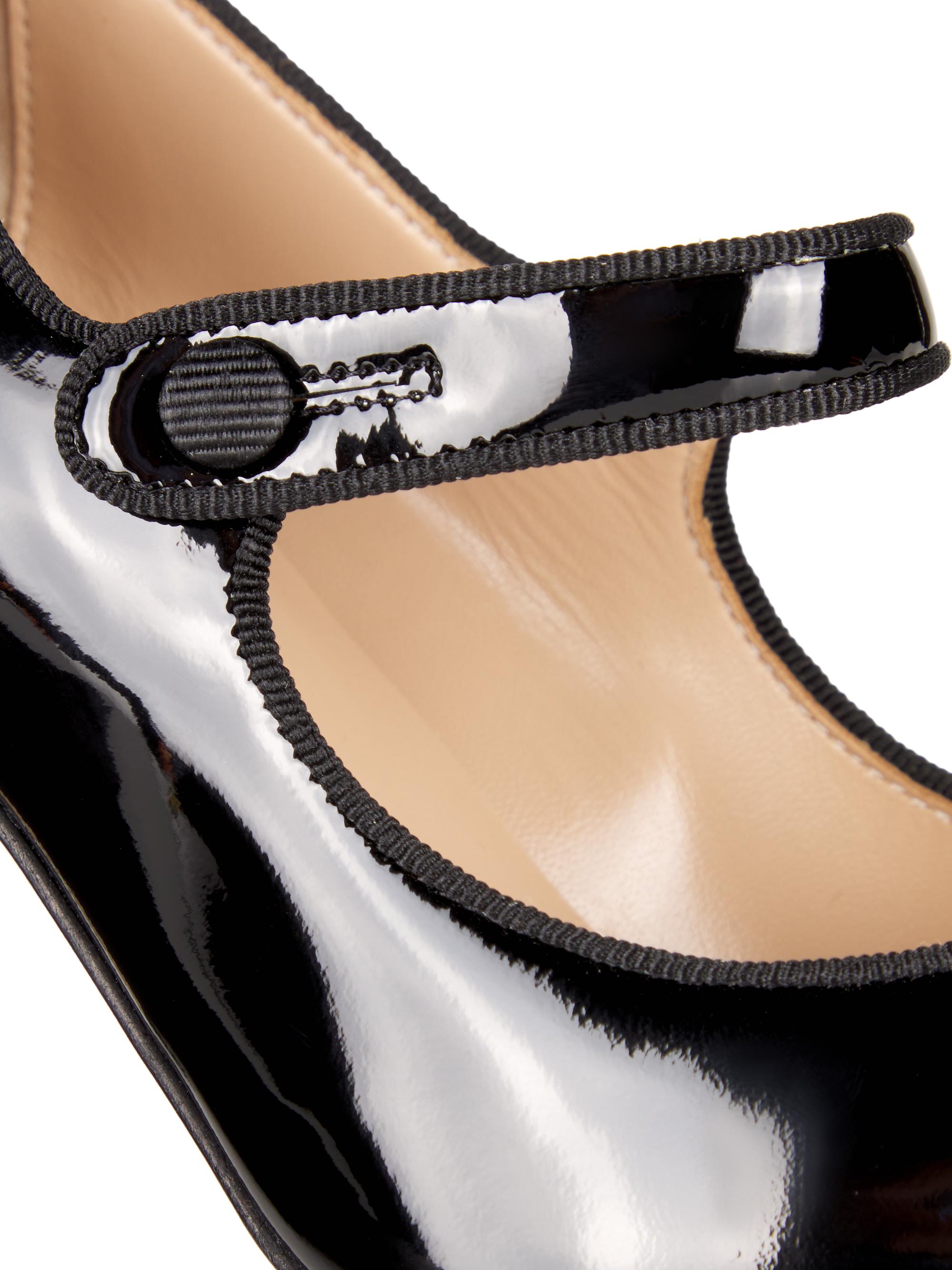 Manolo Blahnik Campari 90MM Patent Leather Mary Jane Pumps | Saks