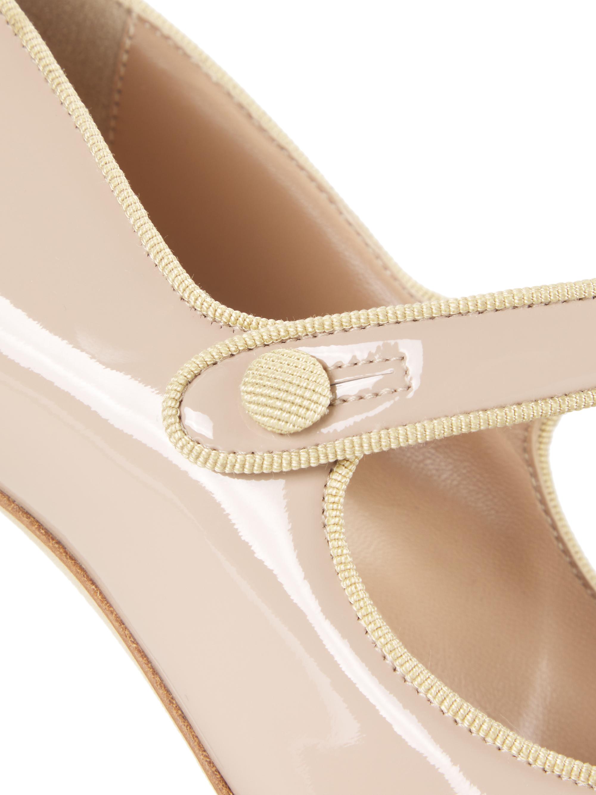 MANOLO BLAHNIK ベージュ ハイヒール 35½ Campari 90 suede slingback pumps in beige - Manolo Blahnik | Mytheresa