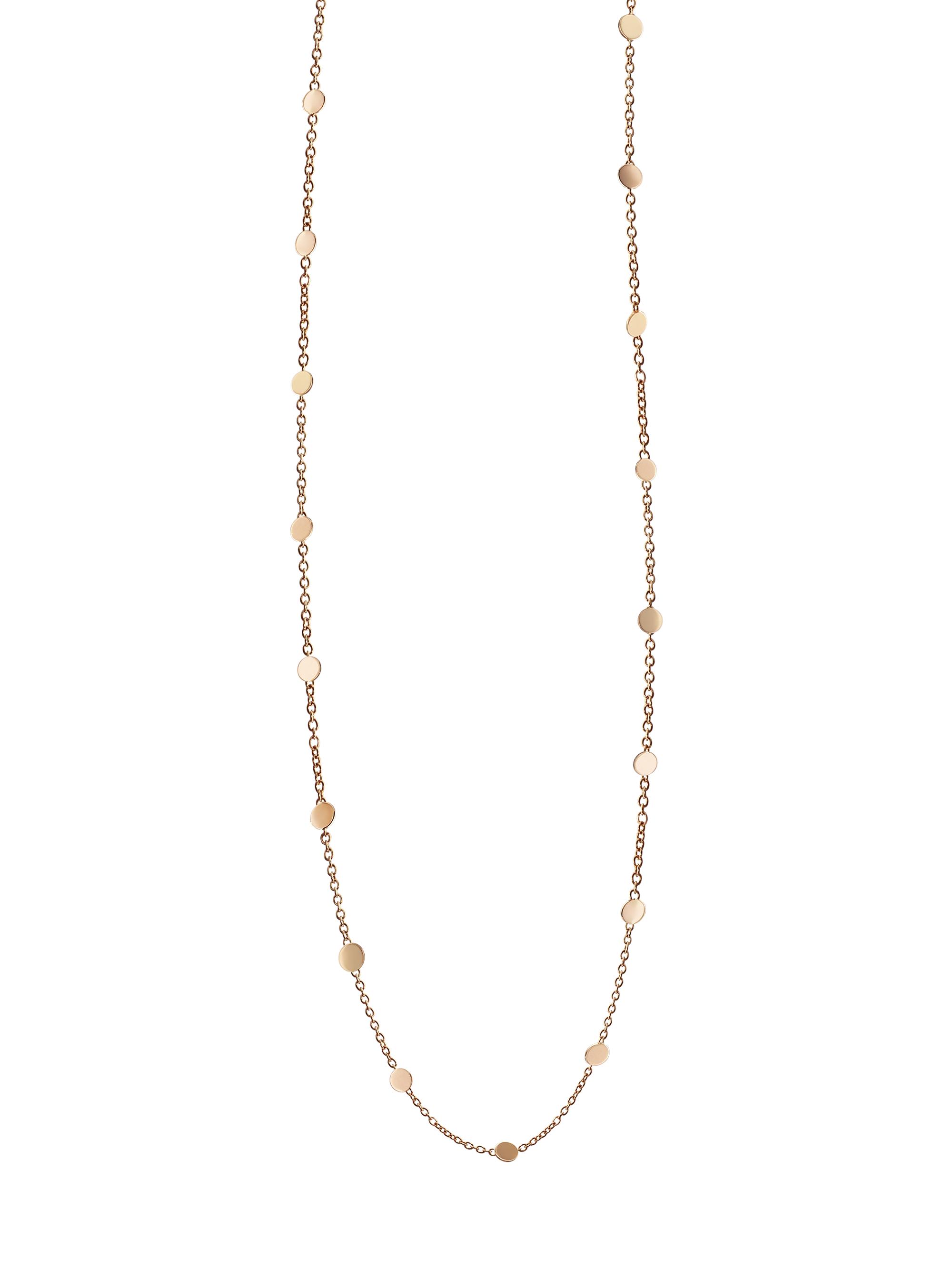 Pasquale Bruni Women's Luce 18K Rose Gold Disc Station Necklace/31.5" - Red Gold