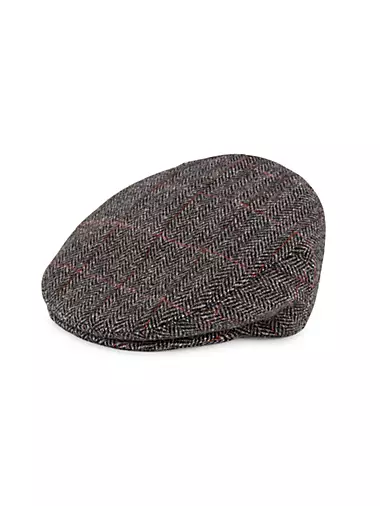 Louis Vuitton LV Made Stripe Flat Cap in Brown - MEN - Accessories