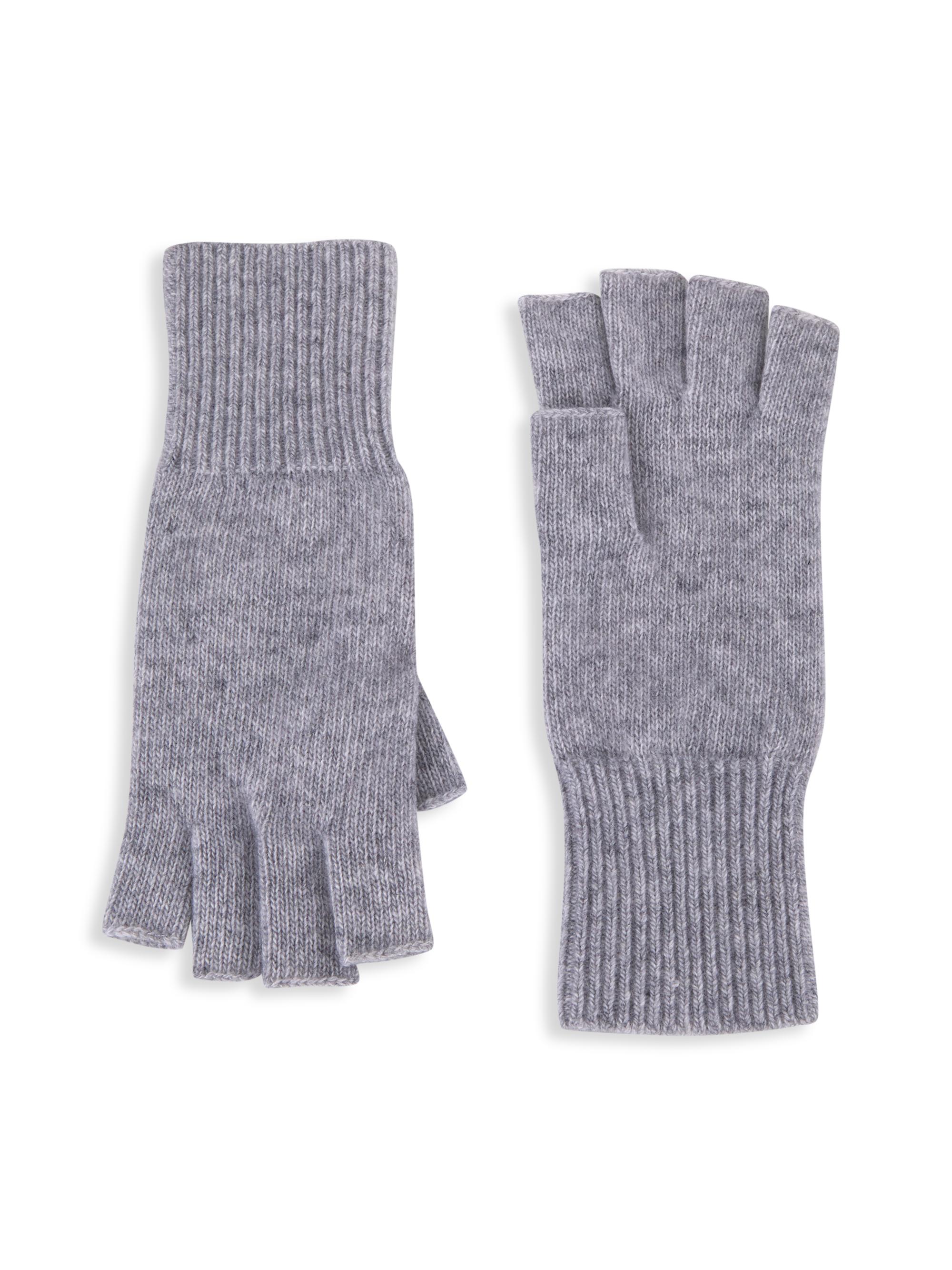 D．HYGEN Pure Cashmere Fingerless Glove D．HYGEN Pure Cashmere Fingerless Glove 0400018828460_LIGHTGREY?wid=