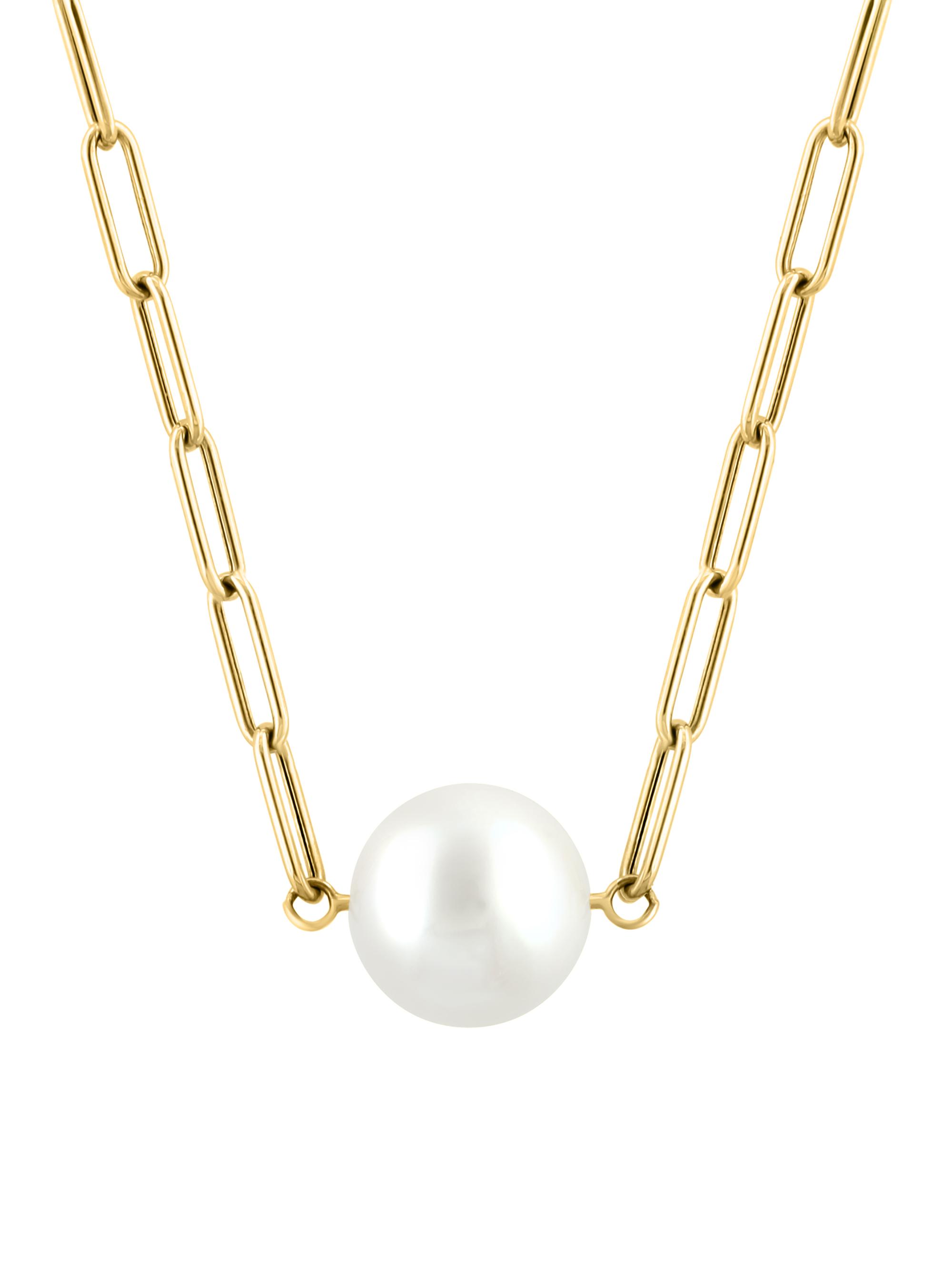 Saks Fifth Avenue Collection Women's 14K Yellow Gold & Freshwater Pearl Pendant Necklace - Gold Pearl