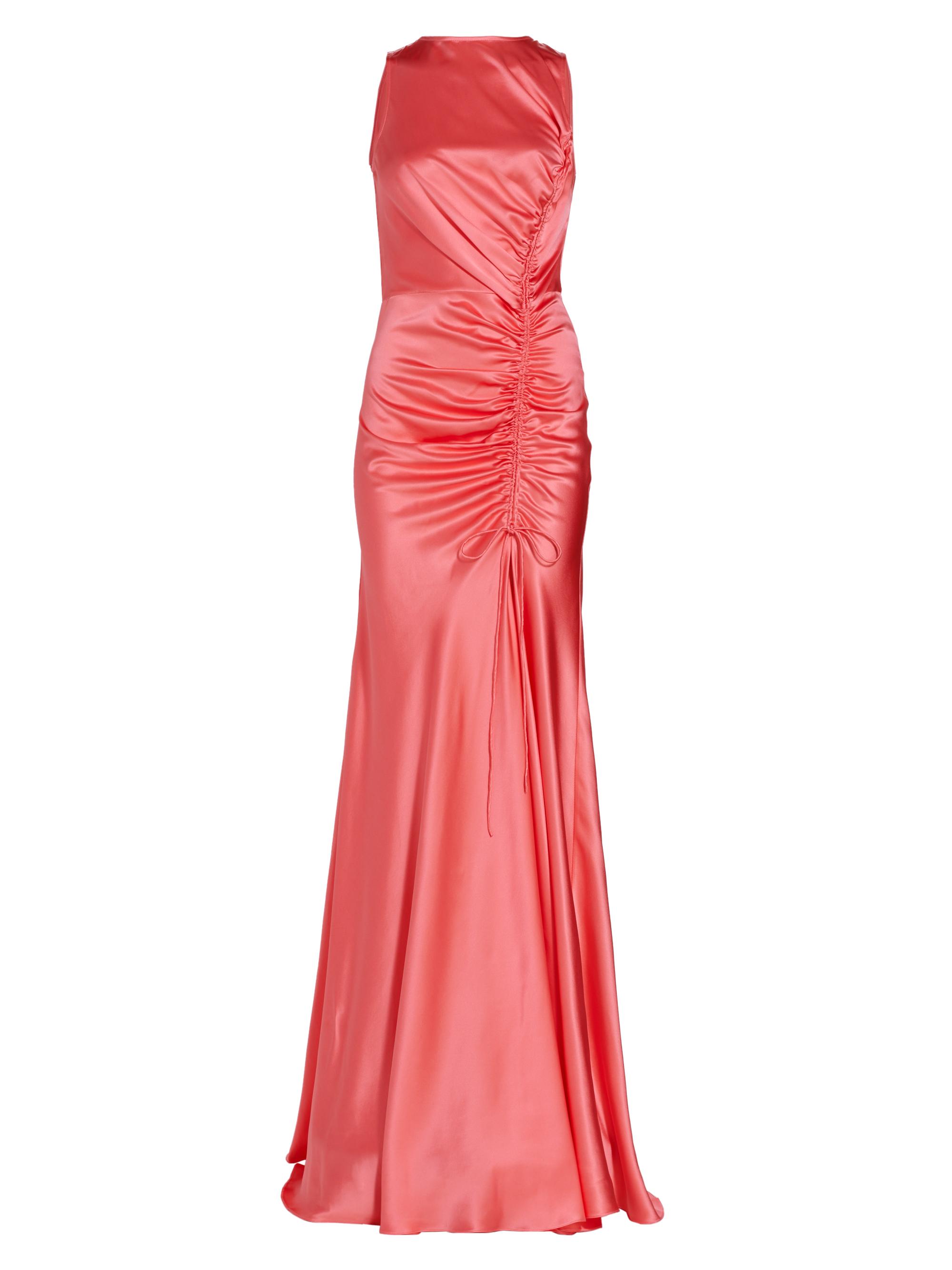 Alejandra Alonso Rojas Women's Ruched Charmeuse Gown - Arrecife