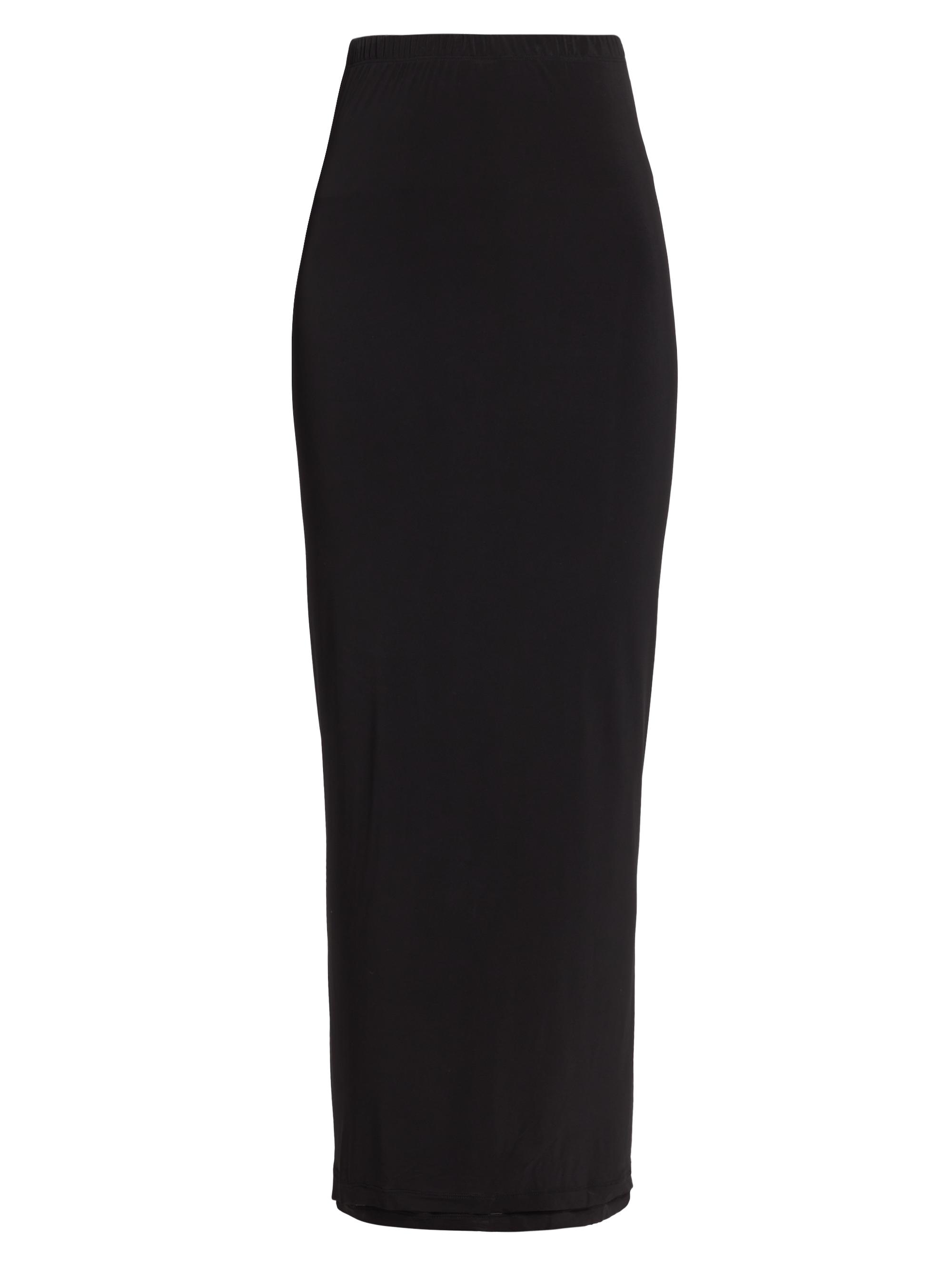 WARDROBE.NYC Women's Bodycon Maxi Skirt - Black